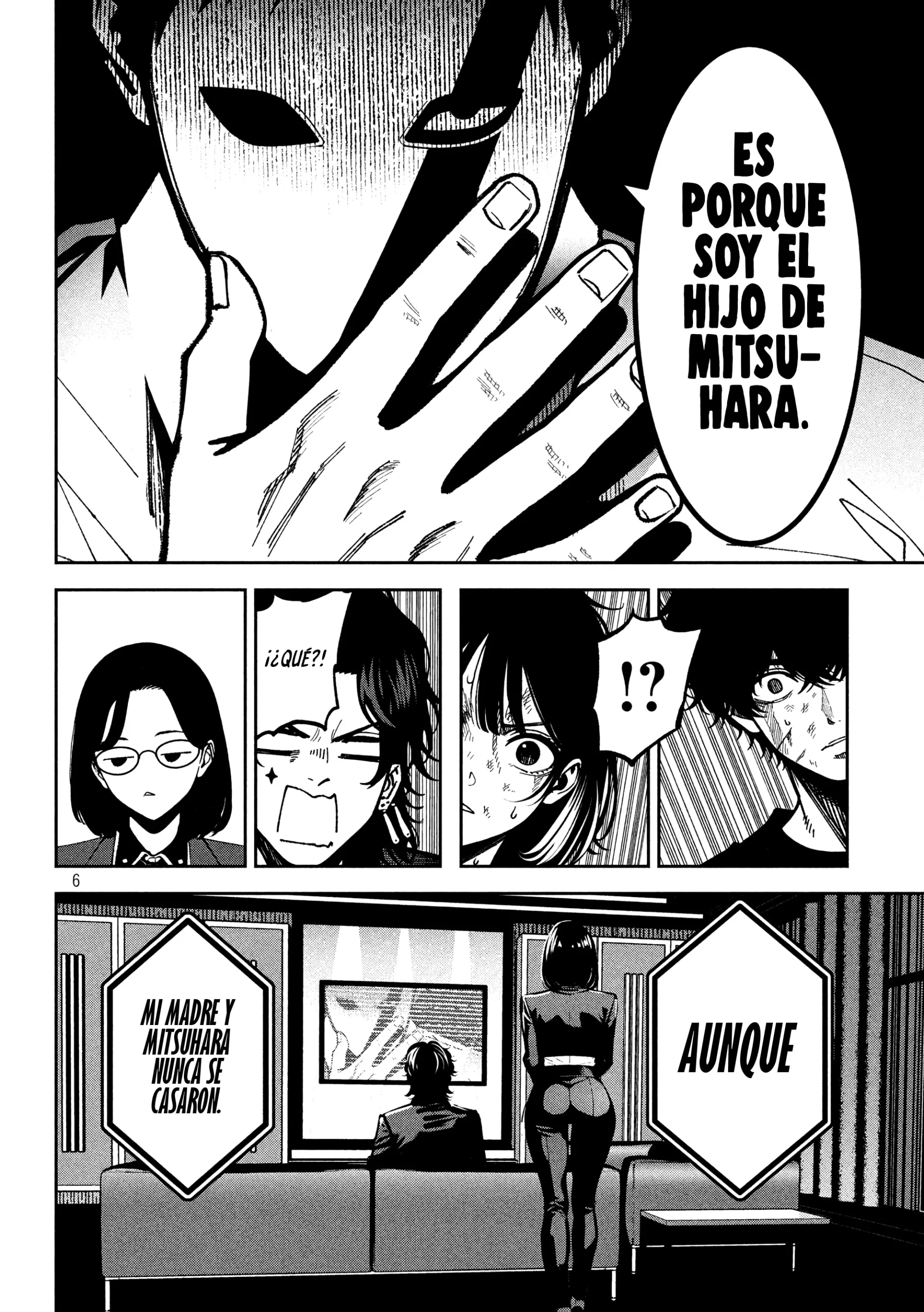 Bouryoku Banzai Capítulo 54 - Página 7 en español