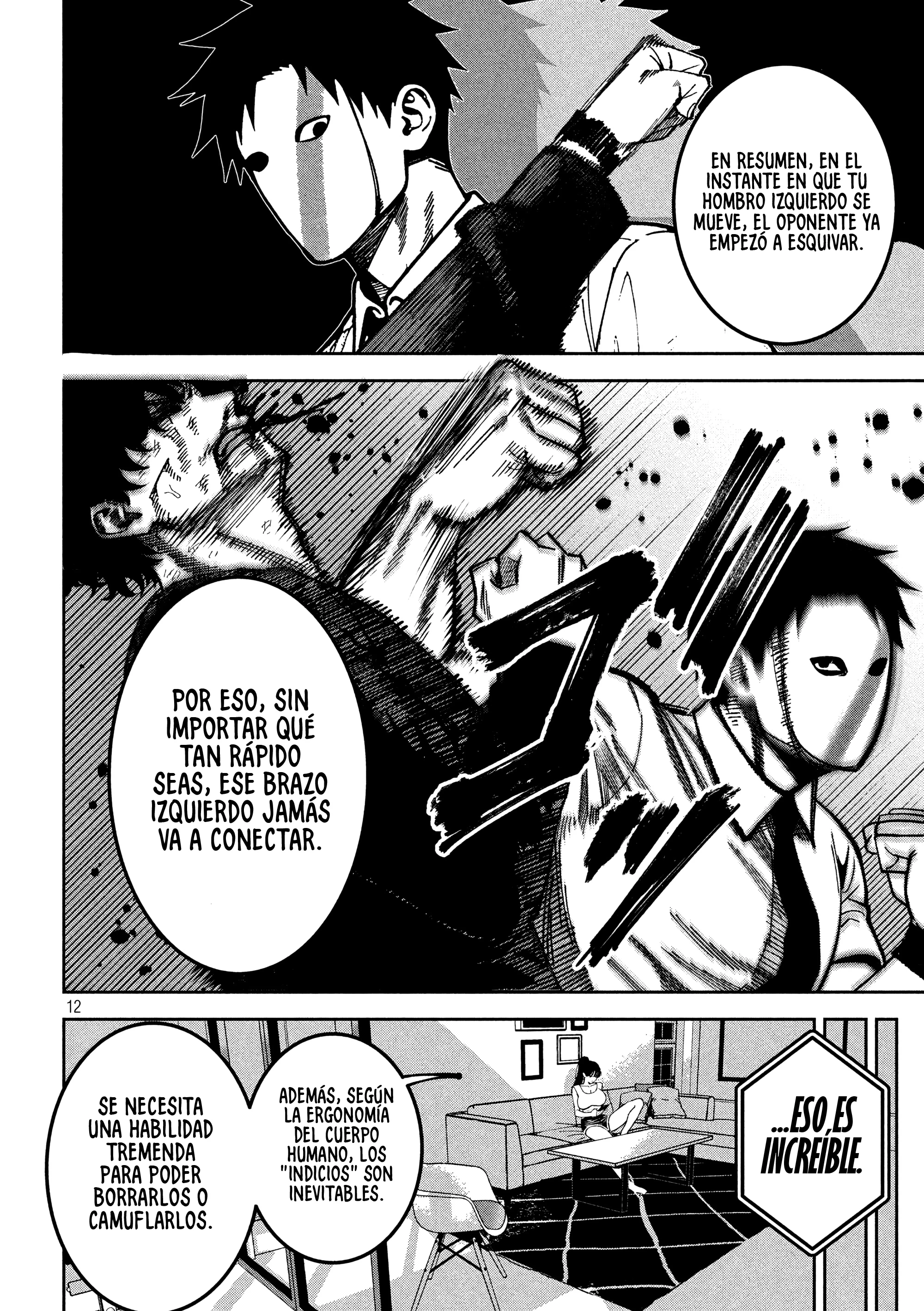 Bouryoku Banzai Capítulo 56 - Página 13 en español