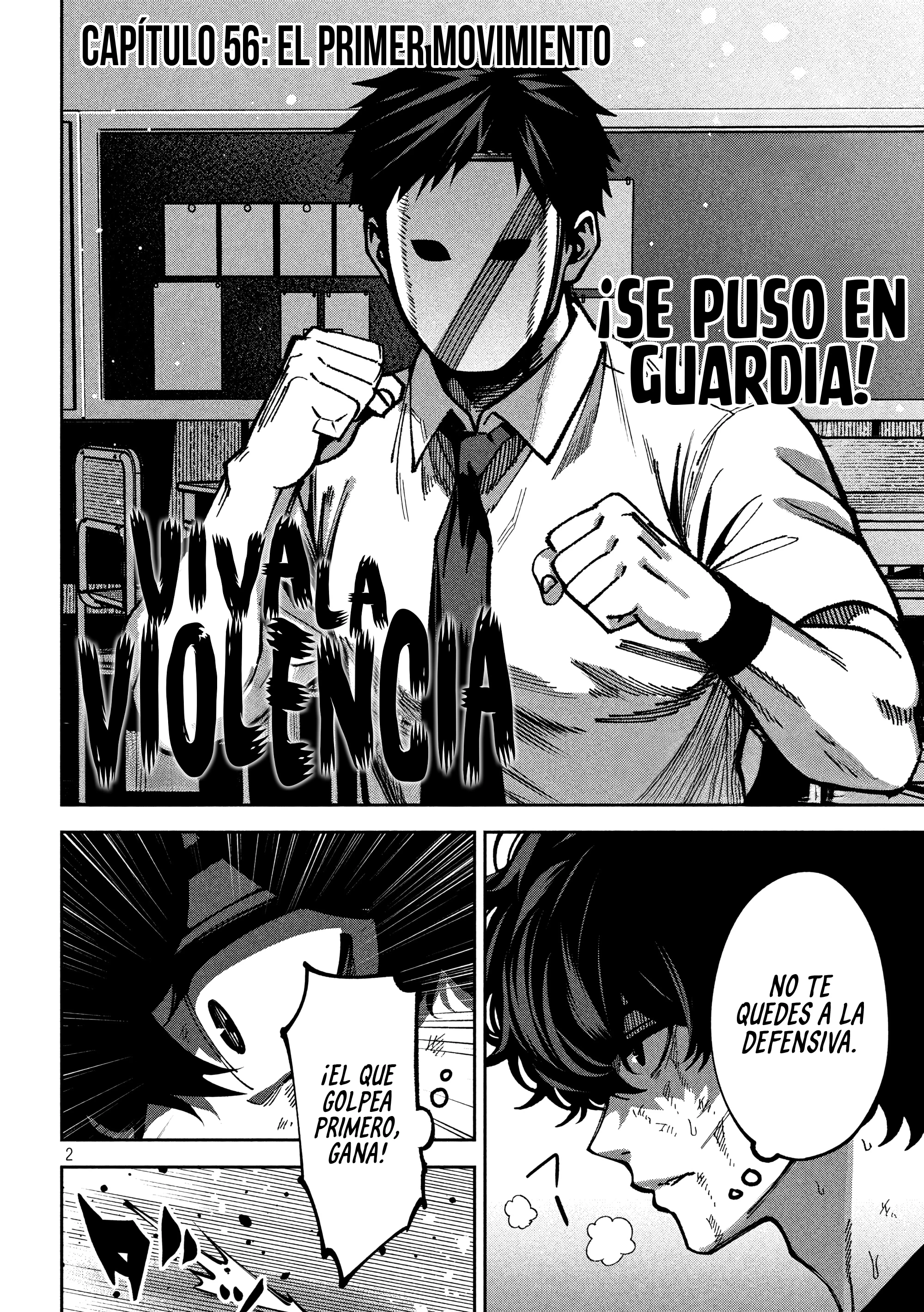 Bouryoku Banzai Capítulo 56 - Página 3 en español