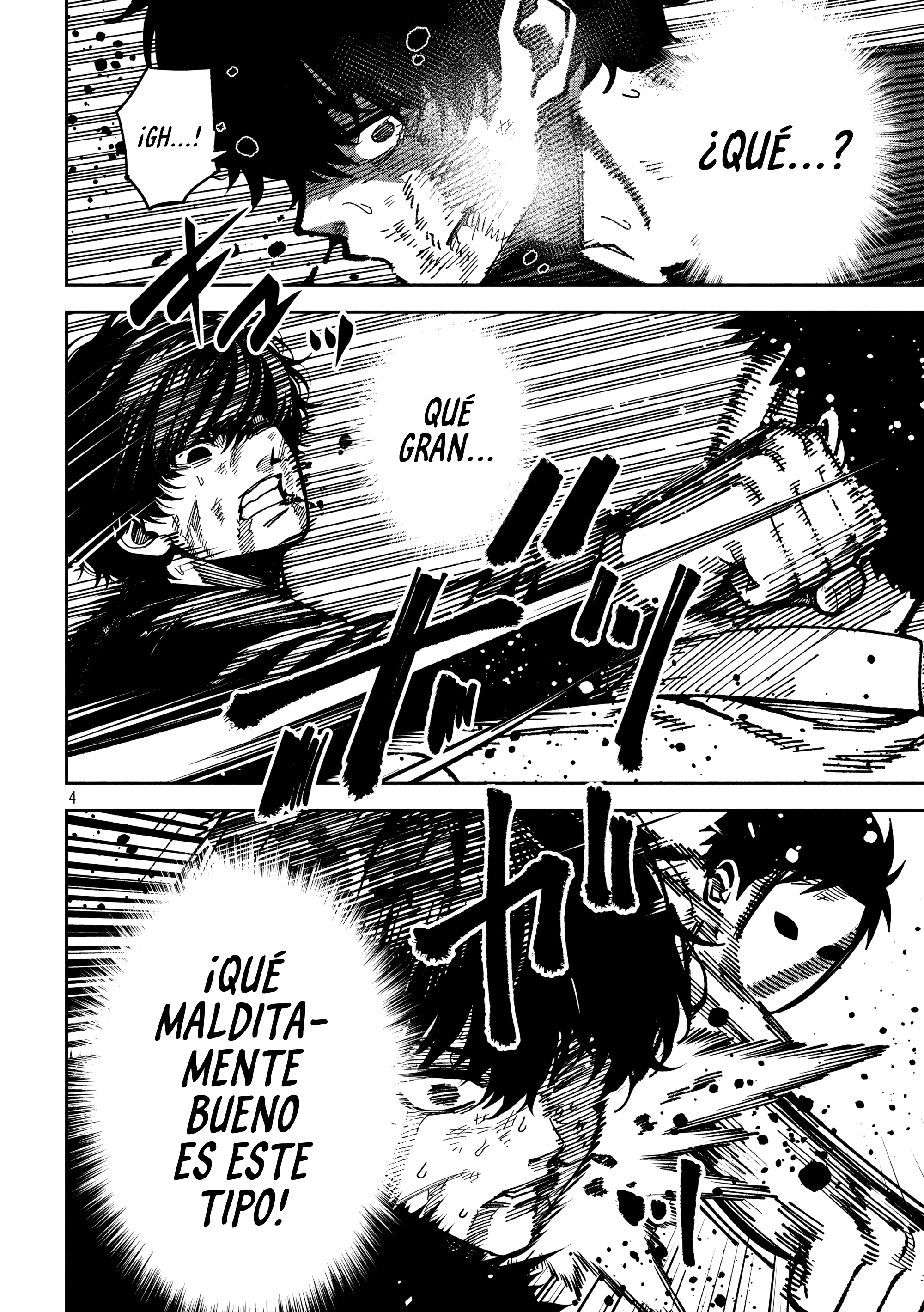 Bouryoku Banzai Capítulo 56 - Página 5 en español