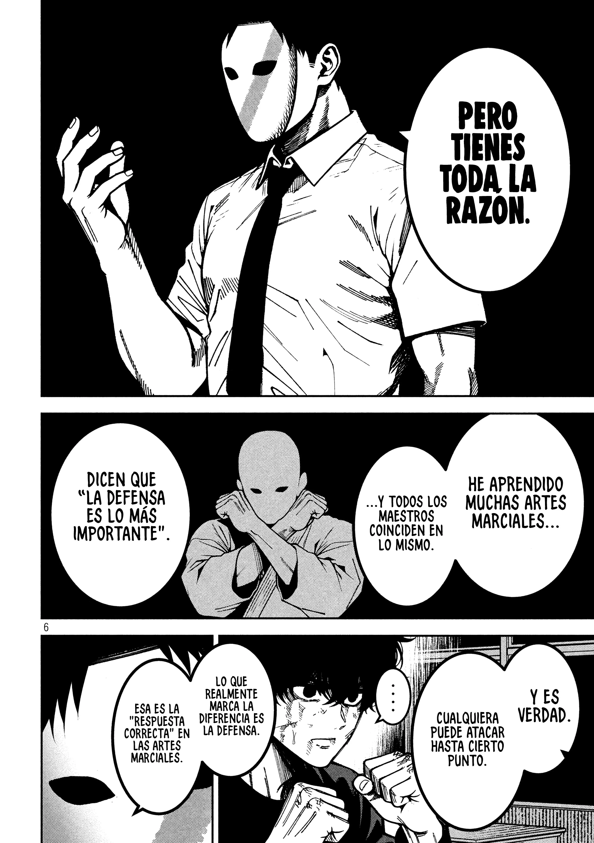Bouryoku Banzai Capítulo 56 - Página 7 en español