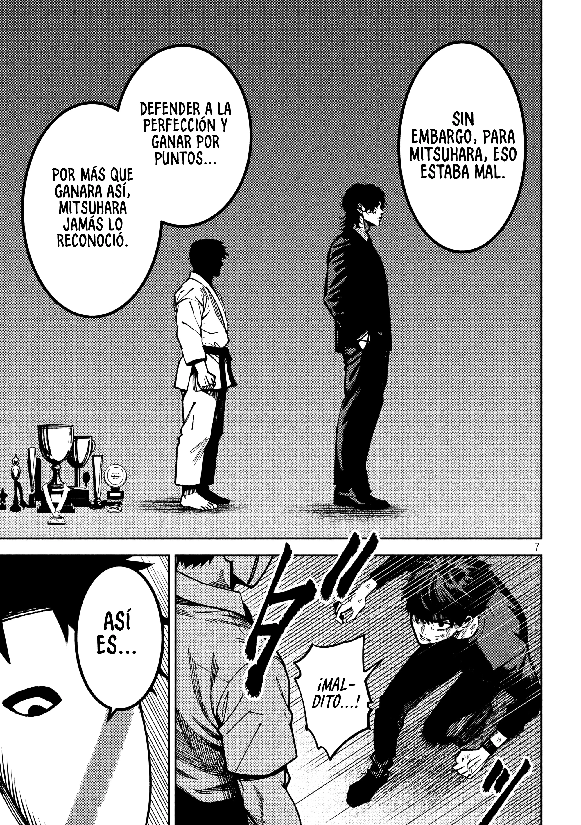 Bouryoku Banzai Capítulo 56 - Página 8 en español