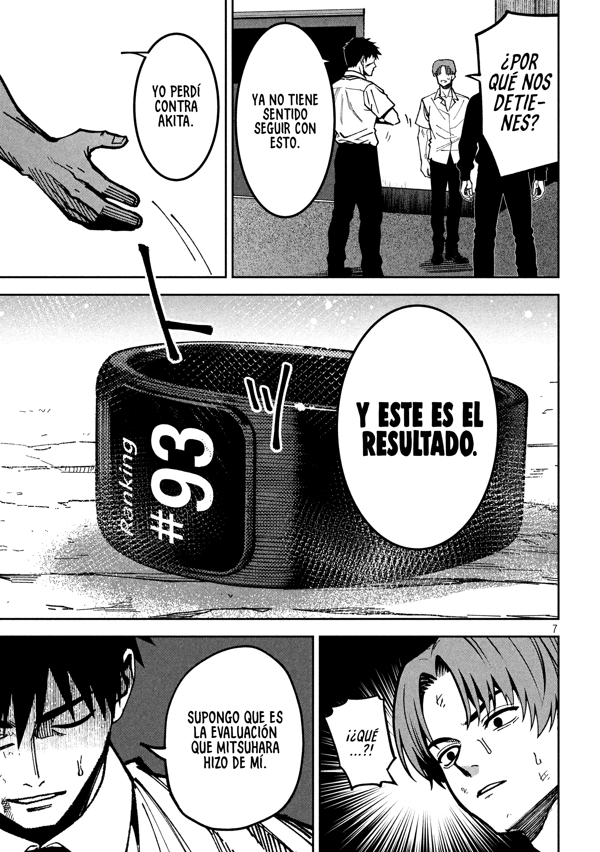 Bouryoku Banzai Capítulo 59 - Página 8 en español