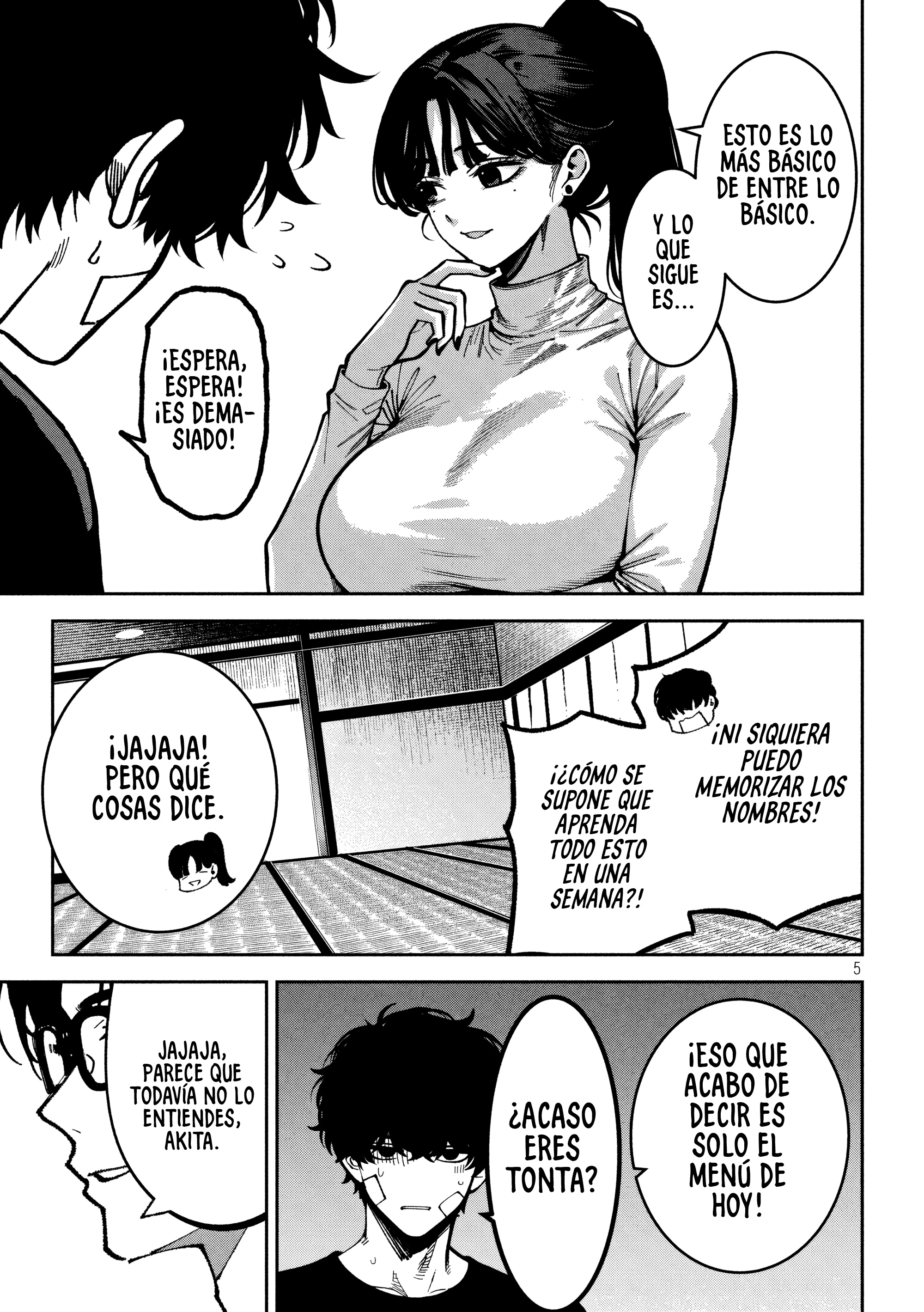 Bouryoku Banzai Capítulo 61 - Página 8 en español