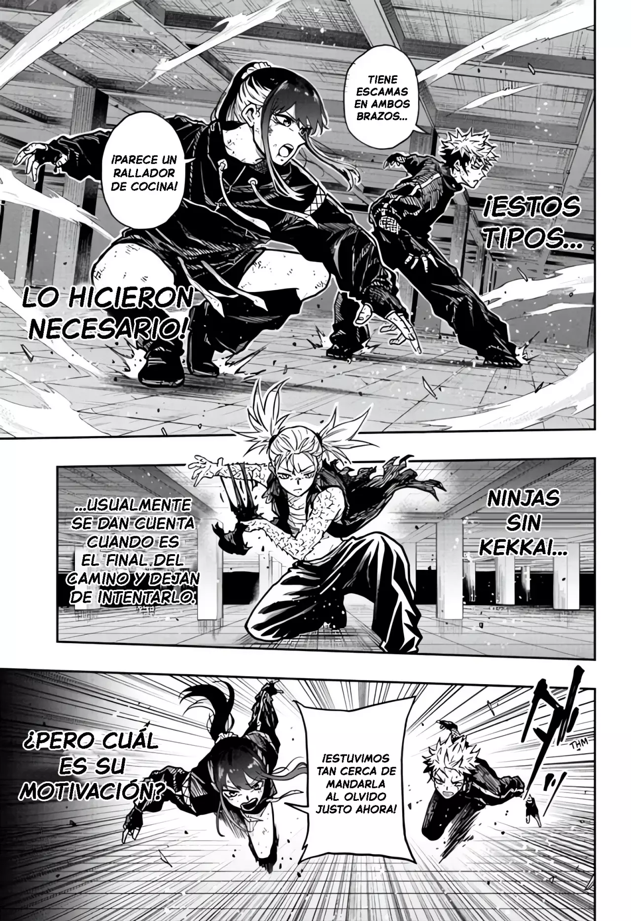 Shinobi Undecover Capítulo 60 - Página 7 en español