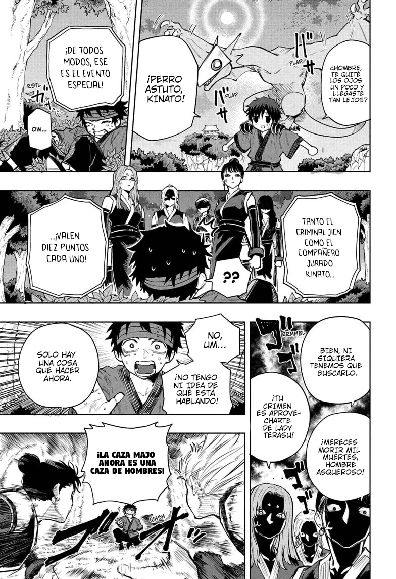 Kaigeki no Kinato Capítulo 18 - Página 17 en español