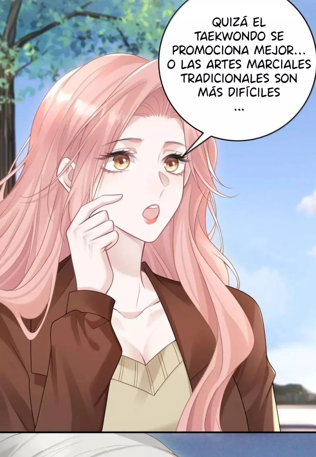 Ella parece estar coqueteando conmigo. Capítulo 100 - Página 17 en español