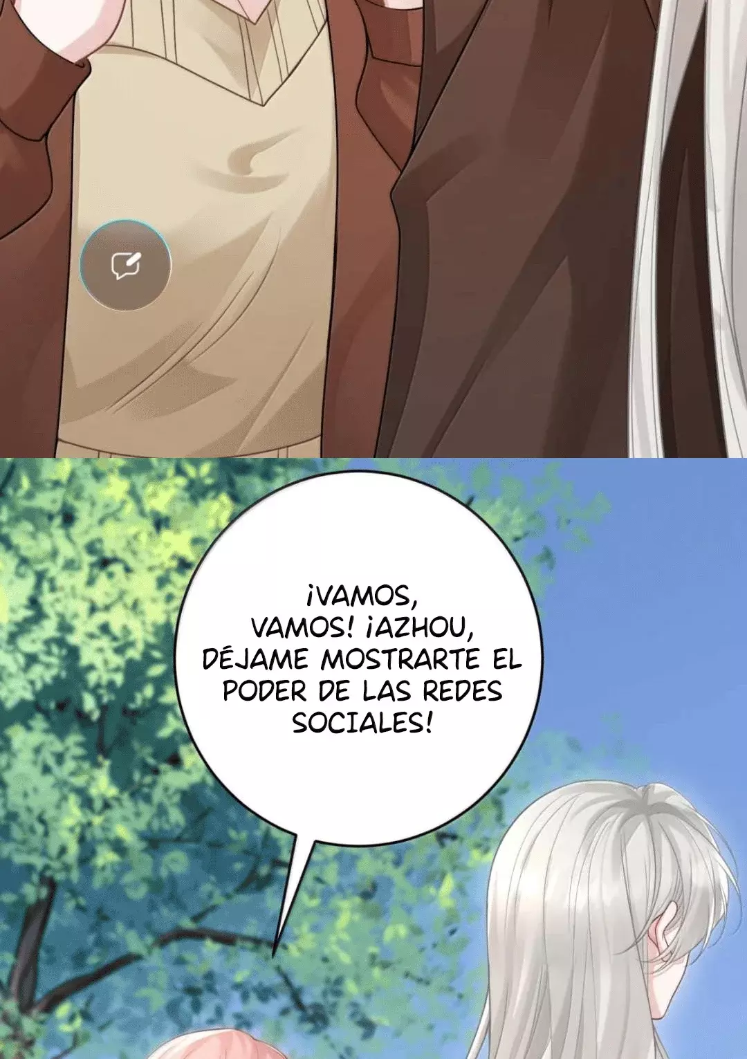 Ella parece estar coqueteando conmigo. Capítulo 100 - Página 25 en español