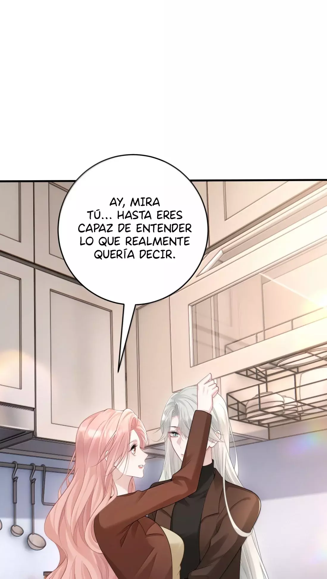 Ella parece estar coqueteando conmigo. Capítulo 102 - Página 3 en español