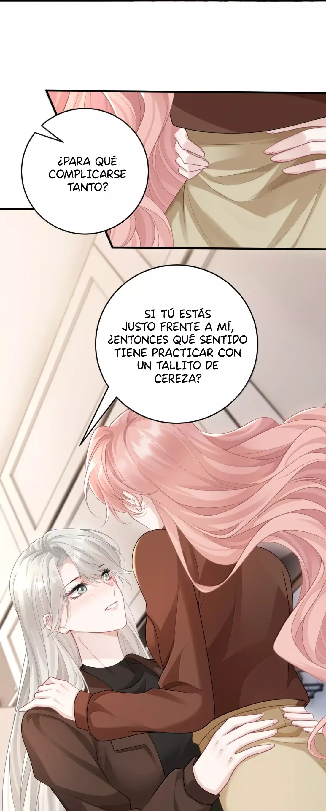Ella parece estar coqueteando conmigo. Capítulo 102 - Página 7 en español