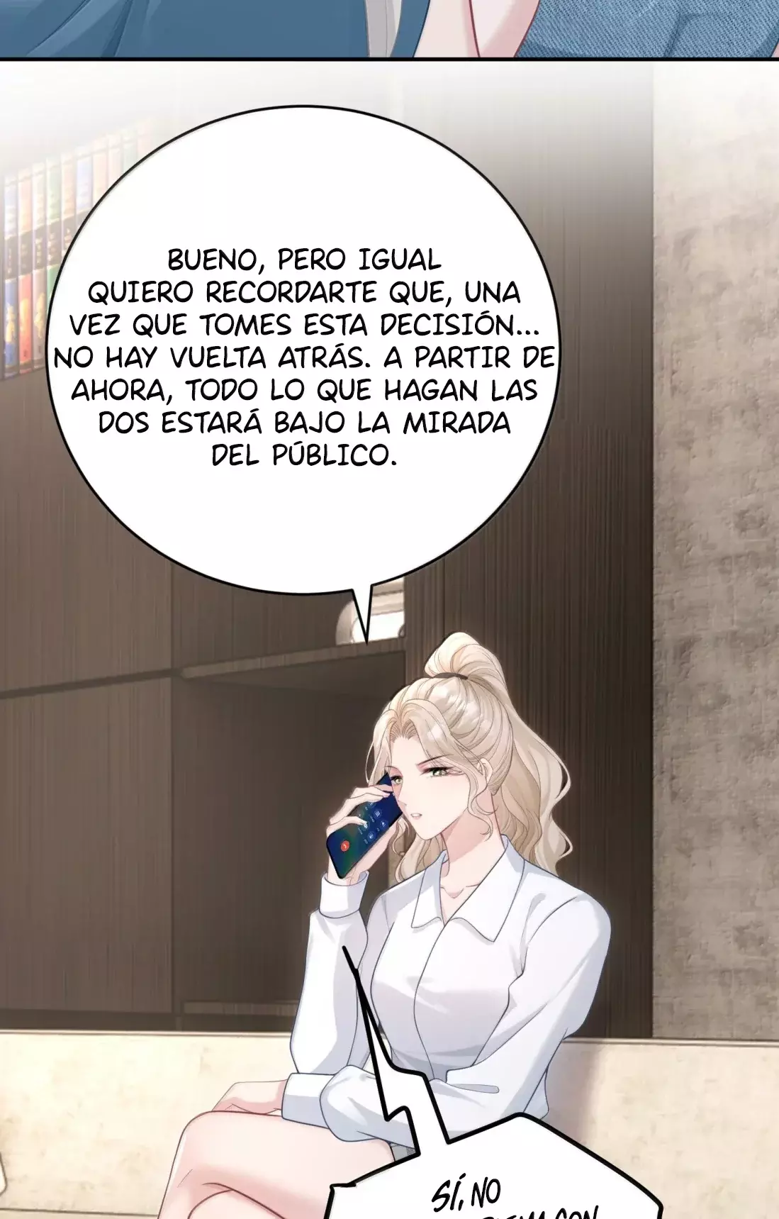 Ella parece estar coqueteando conmigo. Capítulo 103 - Página 15 en español