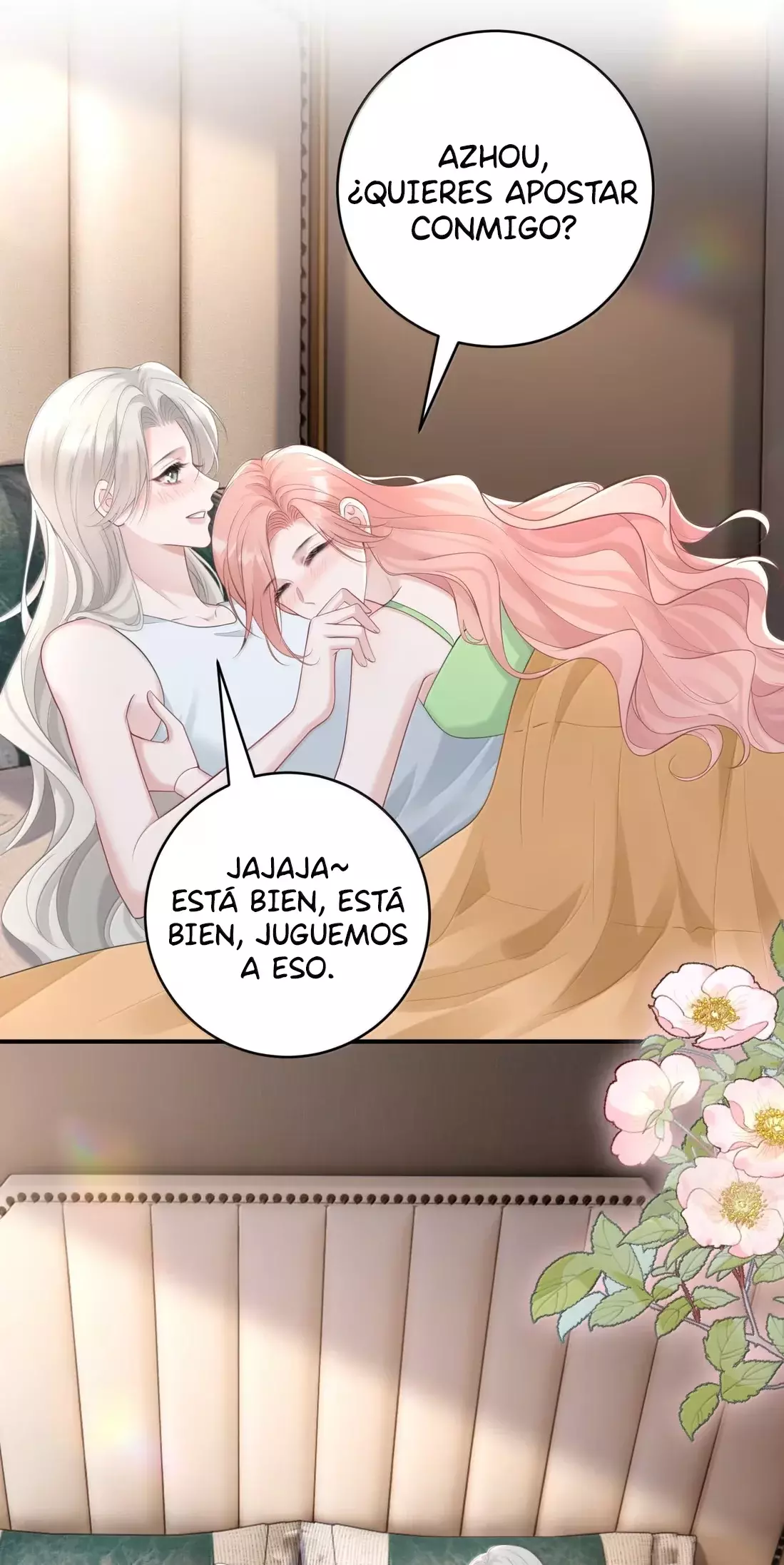 Ella parece estar coqueteando conmigo. Capítulo 105 - Página 17 en español