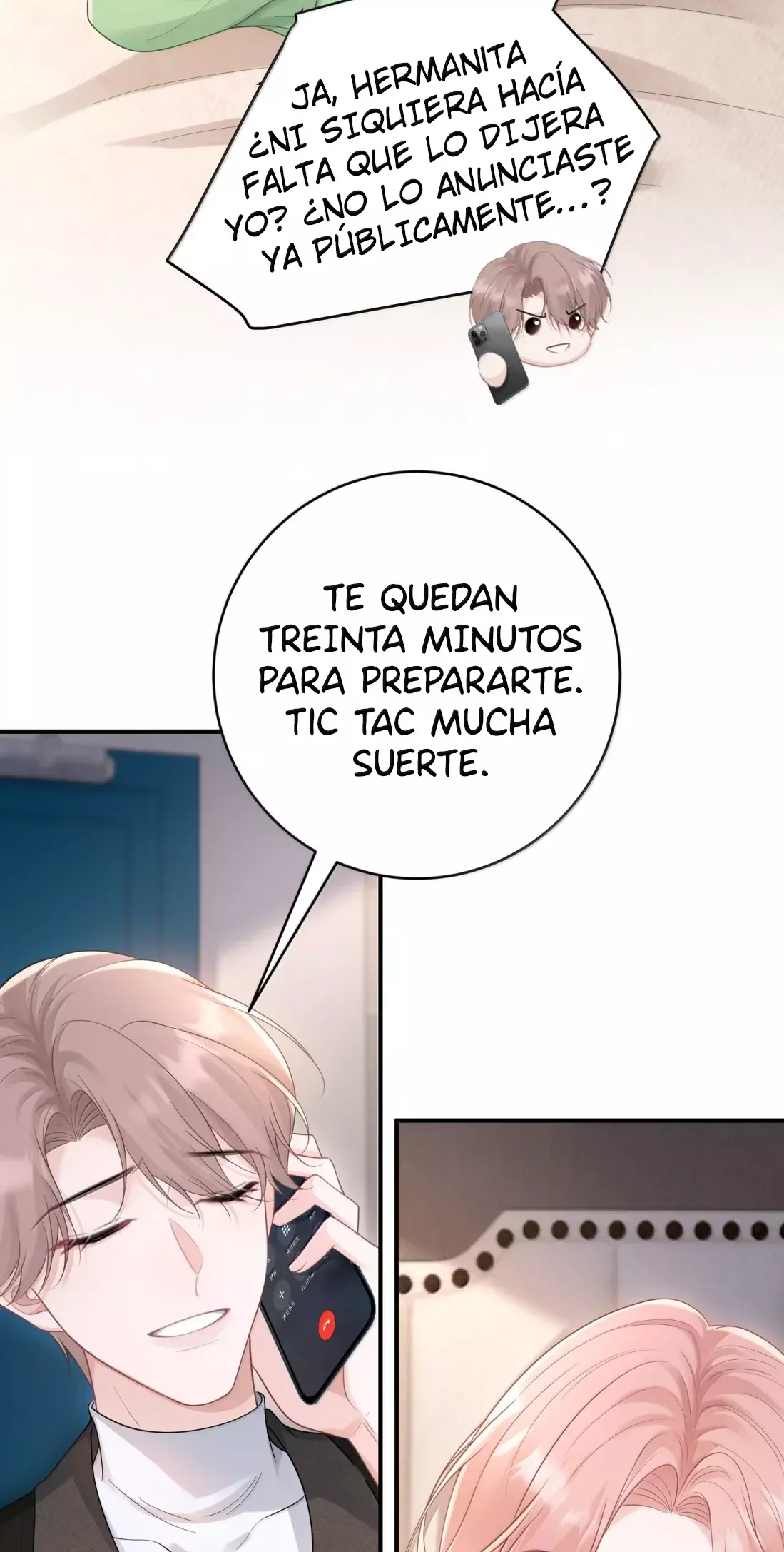 Ella parece estar coqueteando conmigo. Capítulo 105 - Página 30 en español