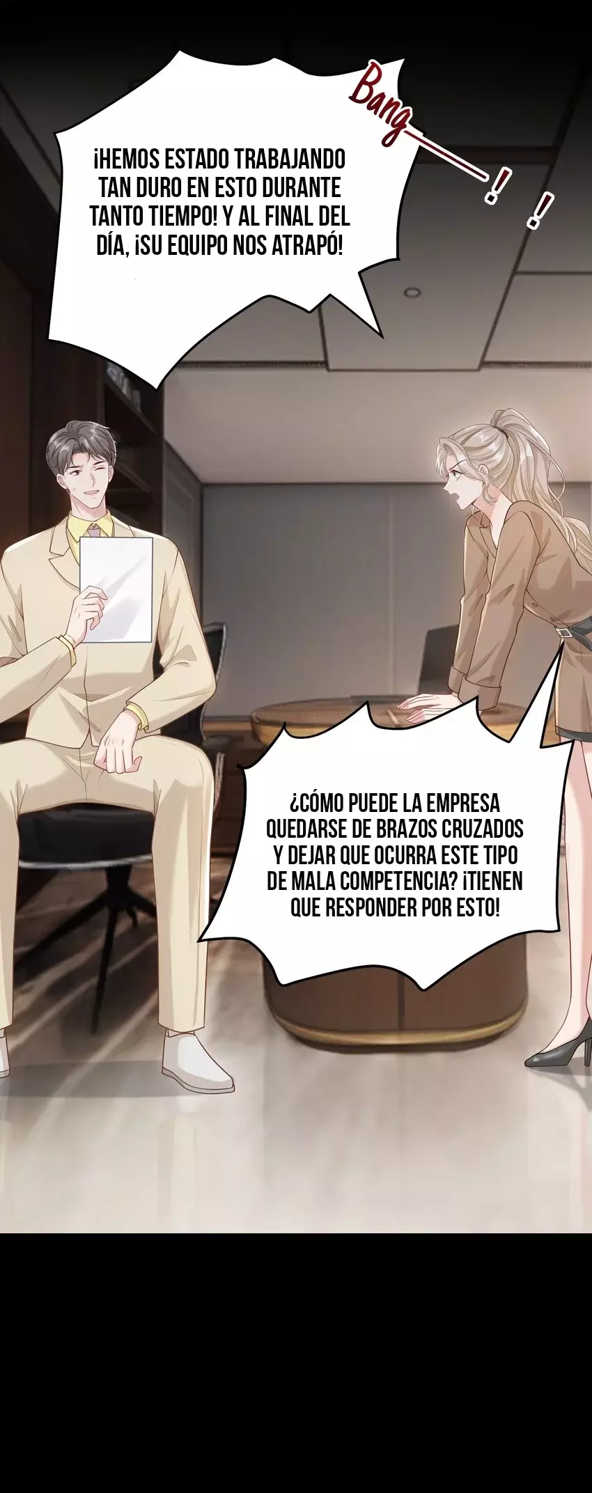 Ella parece estar coqueteando conmigo. Capítulo 16 - Página 19 en español