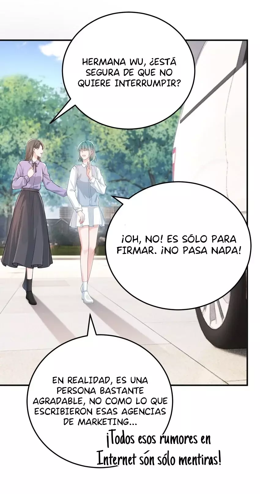 Ella parece estar coqueteando conmigo. Capítulo 27 - Página 29 en español