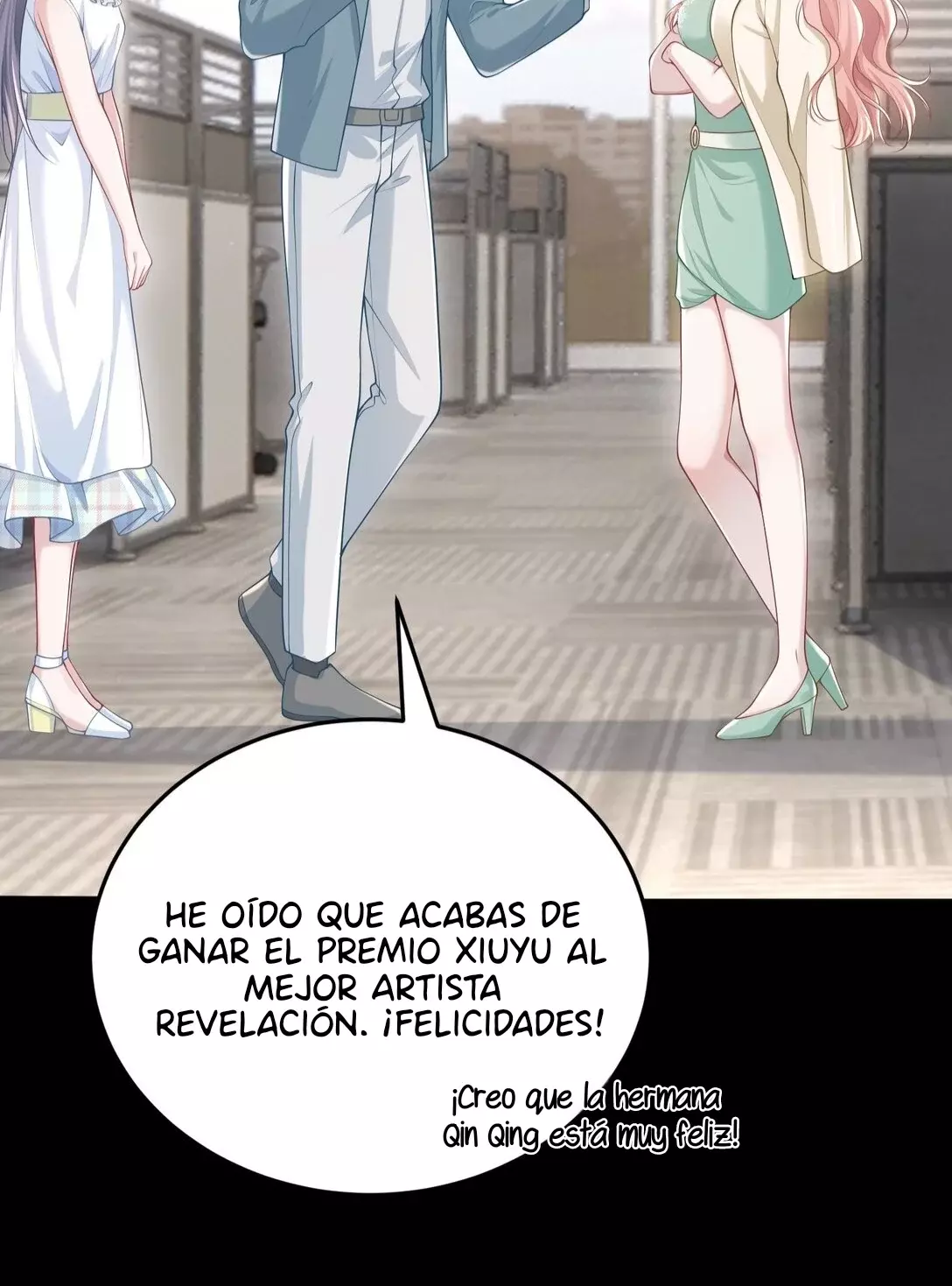 Ella parece estar coqueteando conmigo. Capítulo 33 - Página 7 en español