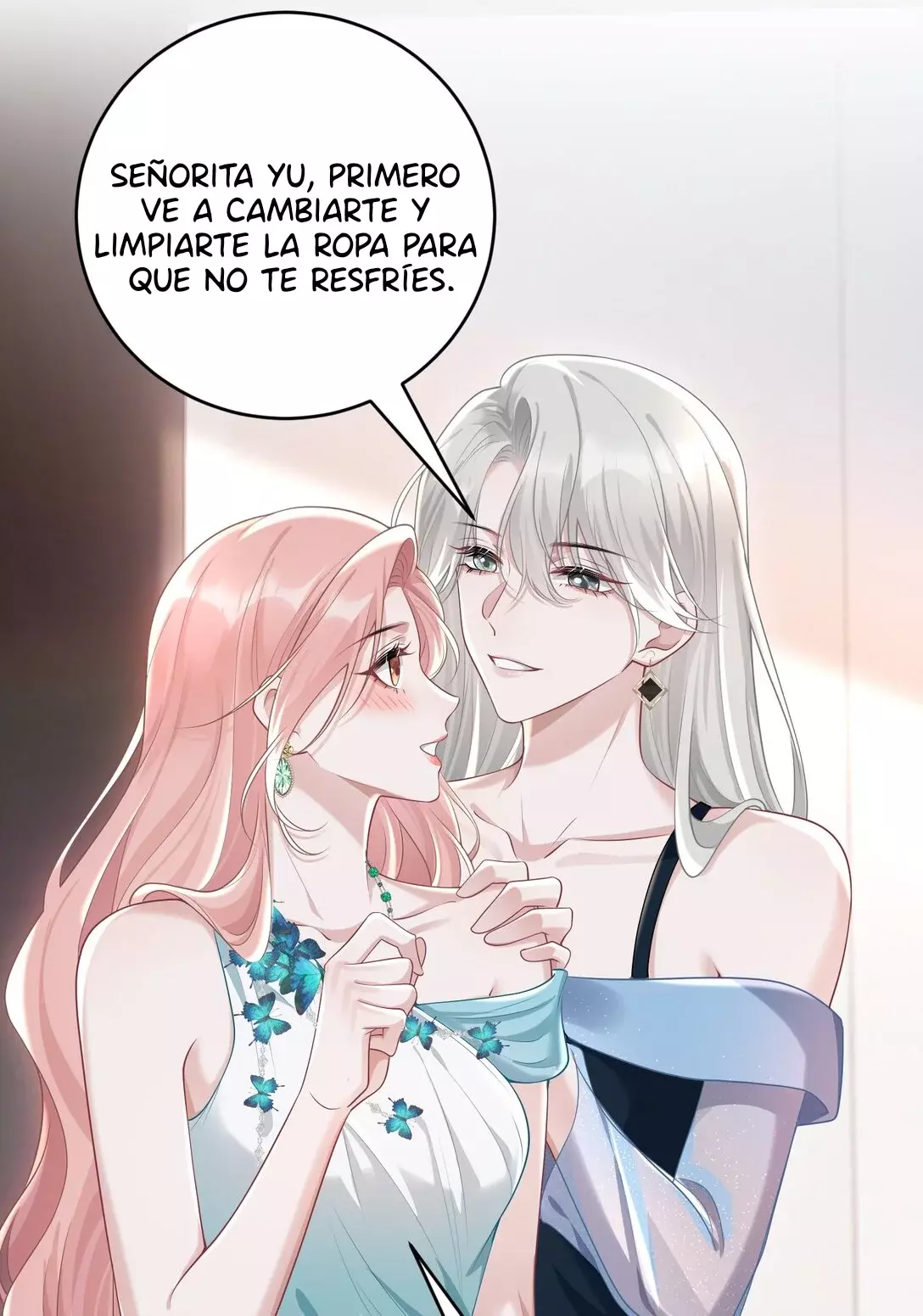Ella parece estar coqueteando conmigo. Capítulo 43 - Página 14 en español
