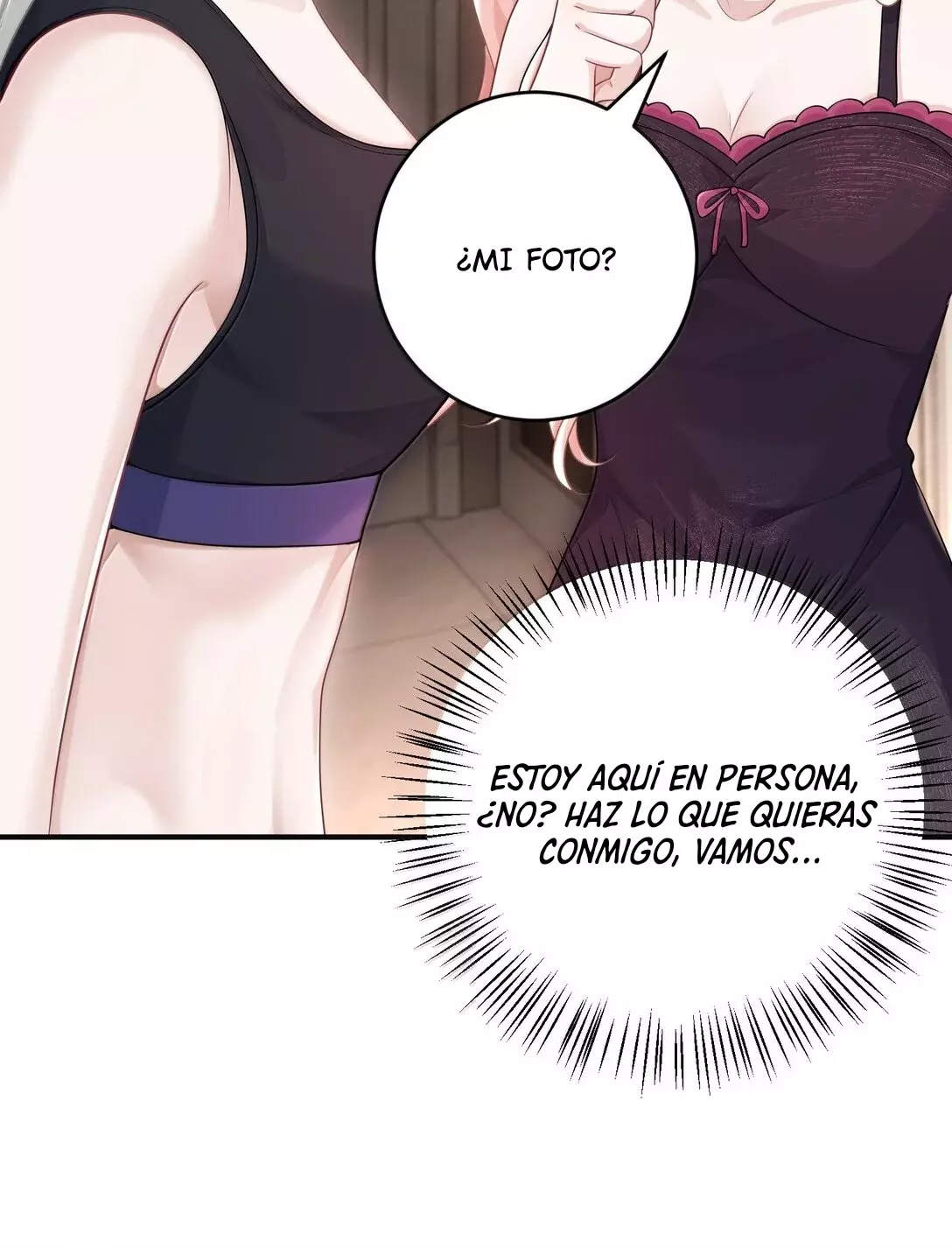 Ella parece estar coqueteando conmigo. Capítulo 47 - Página 7 en español