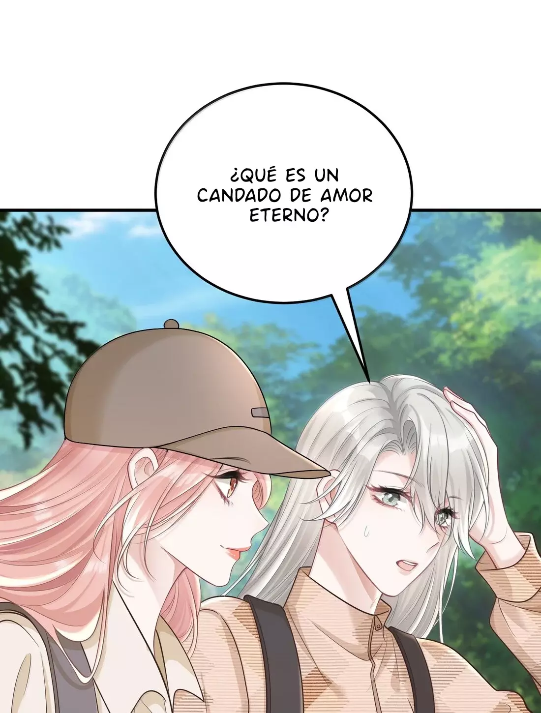 Ella parece estar coqueteando conmigo. Capítulo 63 - Página 42 en español