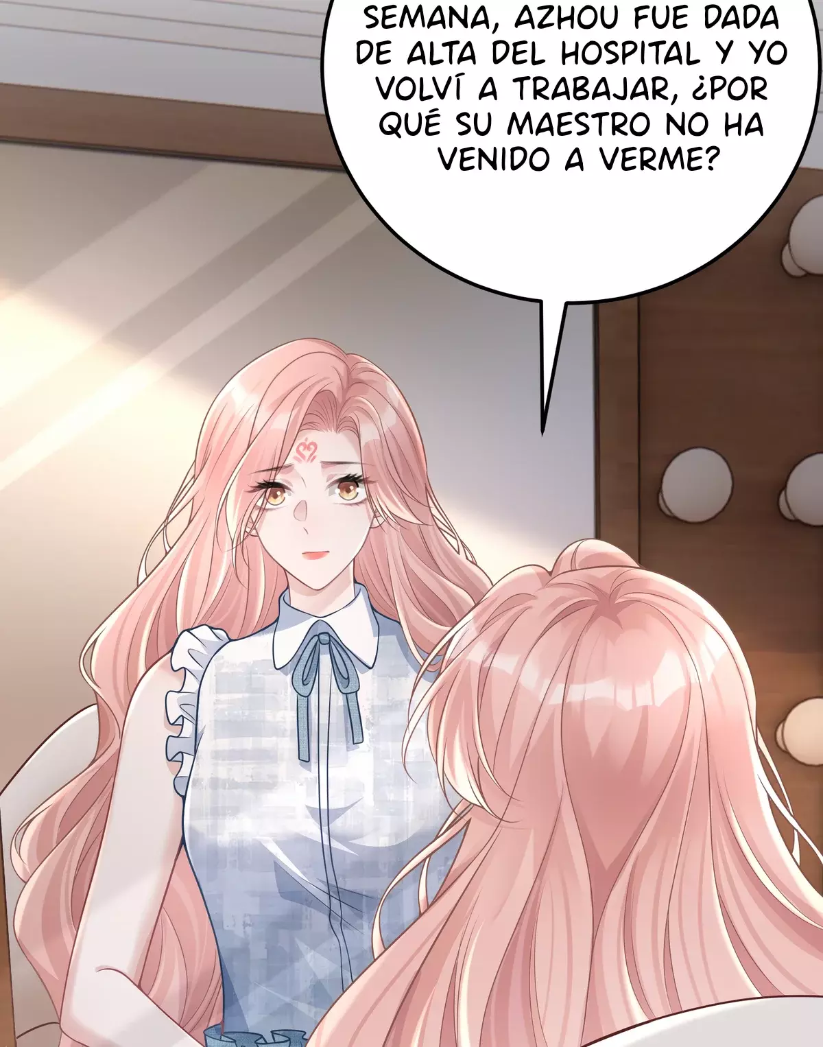 Ella parece estar coqueteando conmigo. Capítulo 68 - Página 17 en español