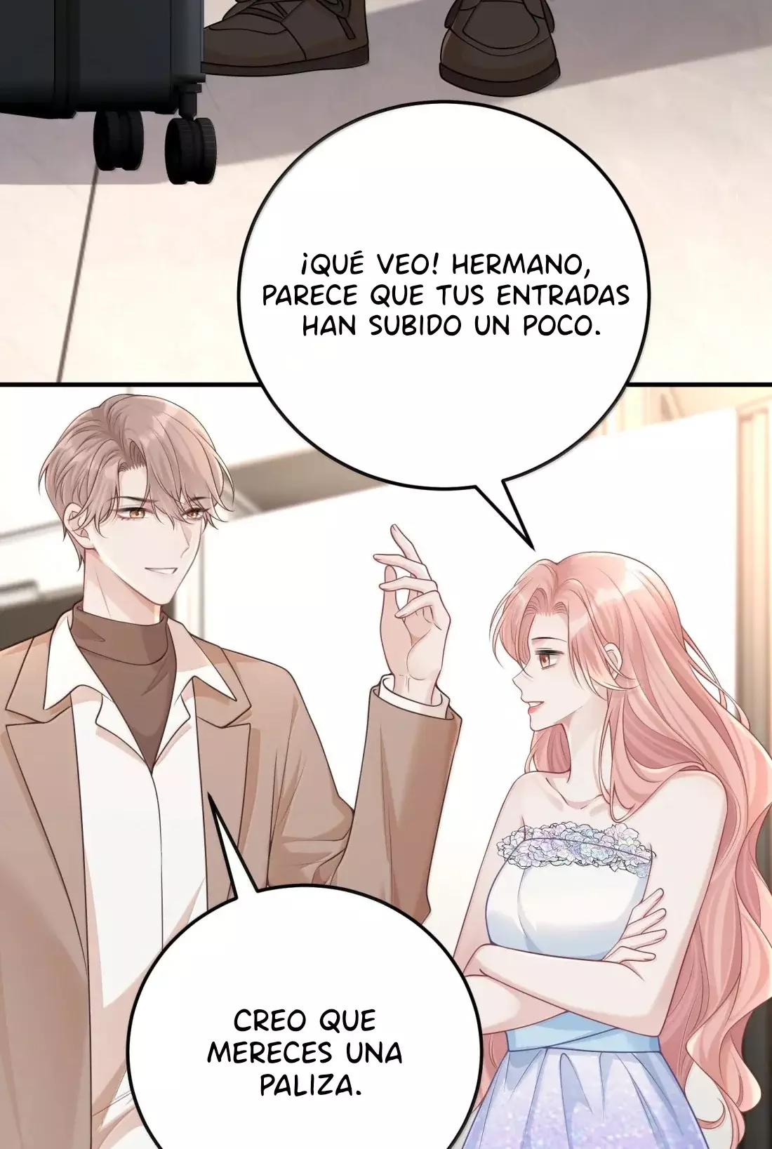 Ella parece estar coqueteando conmigo. Capítulo 72 - Página 33 en español
