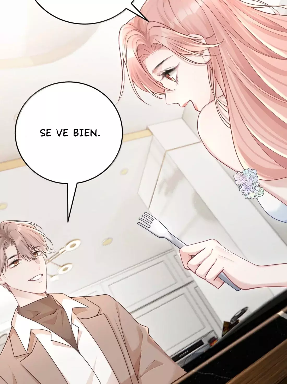 Ella parece estar coqueteando conmigo. Capítulo 73 - Página 22 en español