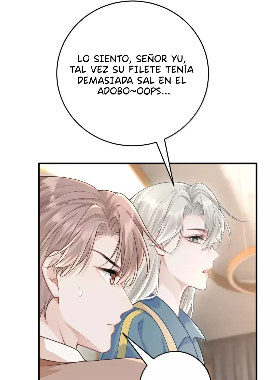 Ella parece estar coqueteando conmigo. Capítulo 73 - Página 28 en español