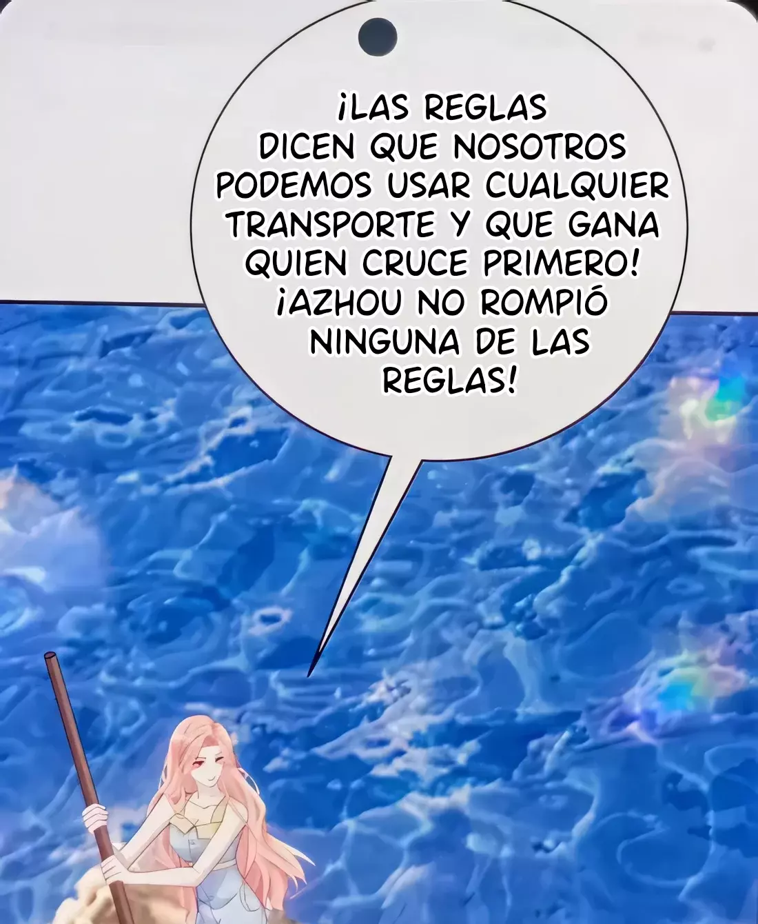 Ella parece estar coqueteando conmigo. Capítulo 84 - Página 34 en español