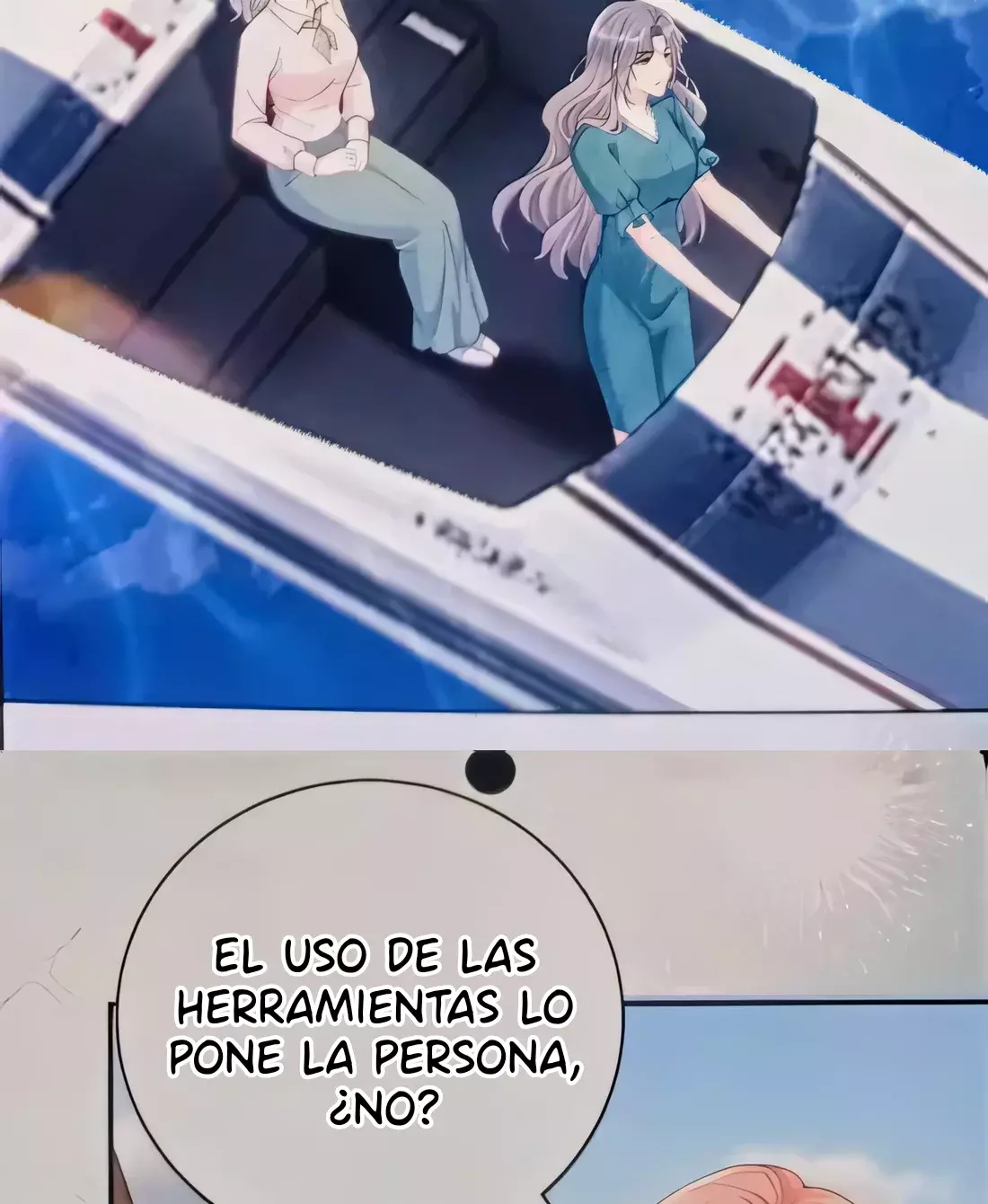 Ella parece estar coqueteando conmigo. Capítulo 84 - Página 36 en español