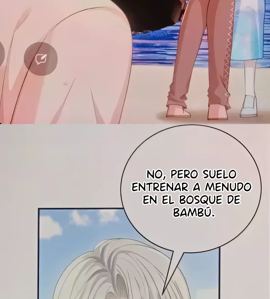 Ella parece estar coqueteando conmigo. Capítulo 84 - Página 48 en español