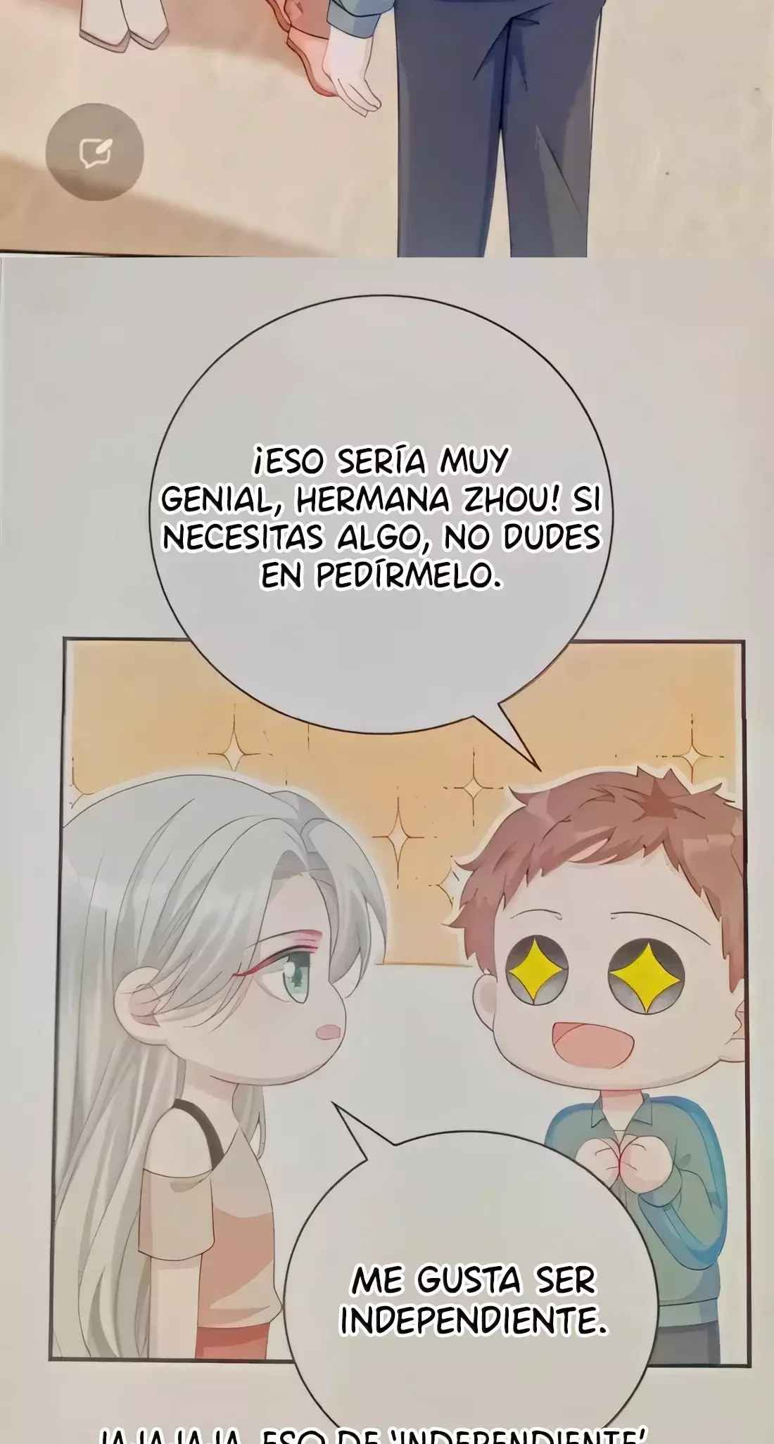 Ella parece estar coqueteando conmigo. Capítulo 85 - Página 10 en español