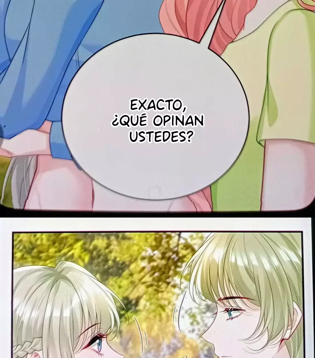 Ella parece estar coqueteando conmigo. Capítulo 89 - Página 44 en español