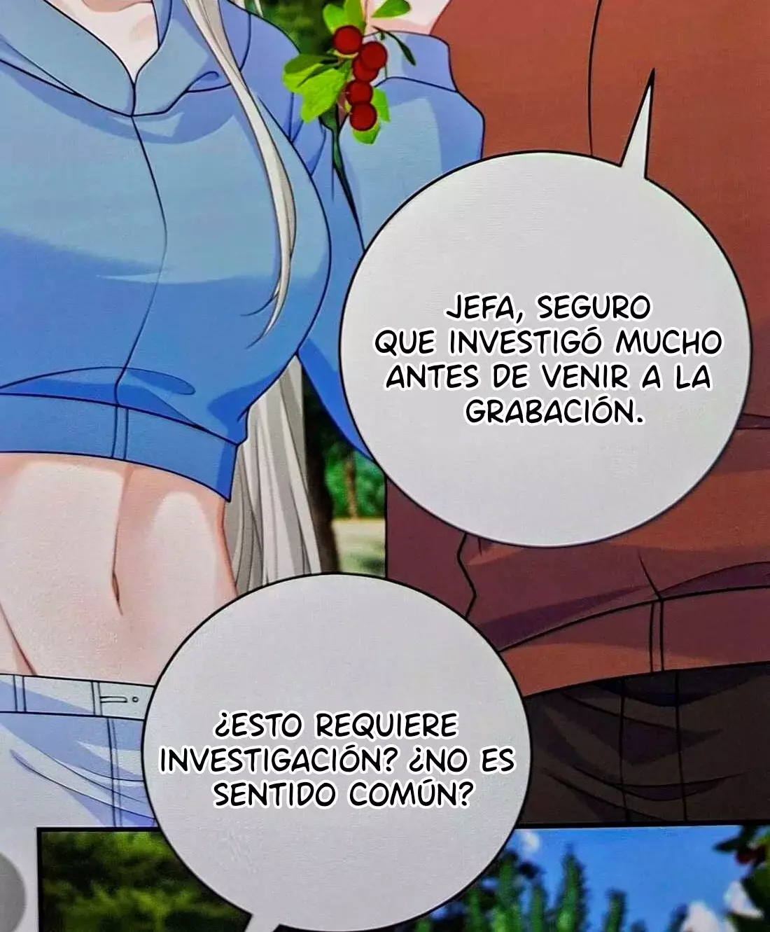 Ella parece estar coqueteando conmigo. Capítulo 91 - Página 19 en español
