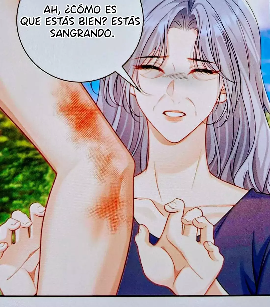 Ella parece estar coqueteando conmigo. Capítulo 91 - Página 35 en español