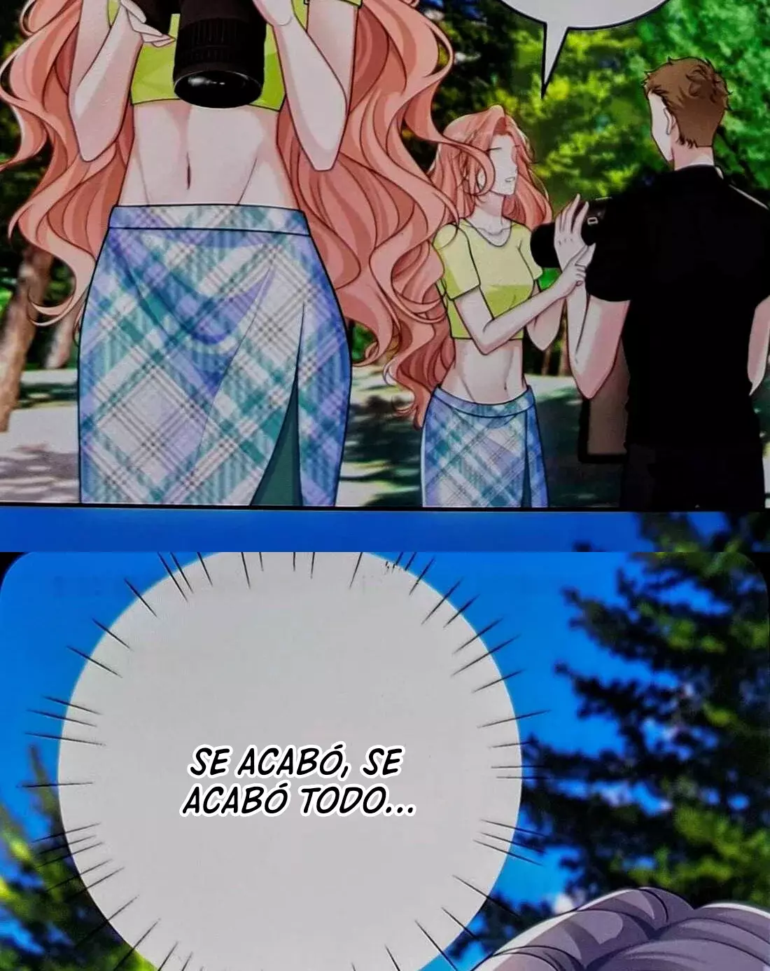 Ella parece estar coqueteando conmigo. Capítulo 92 - Página 54 en español