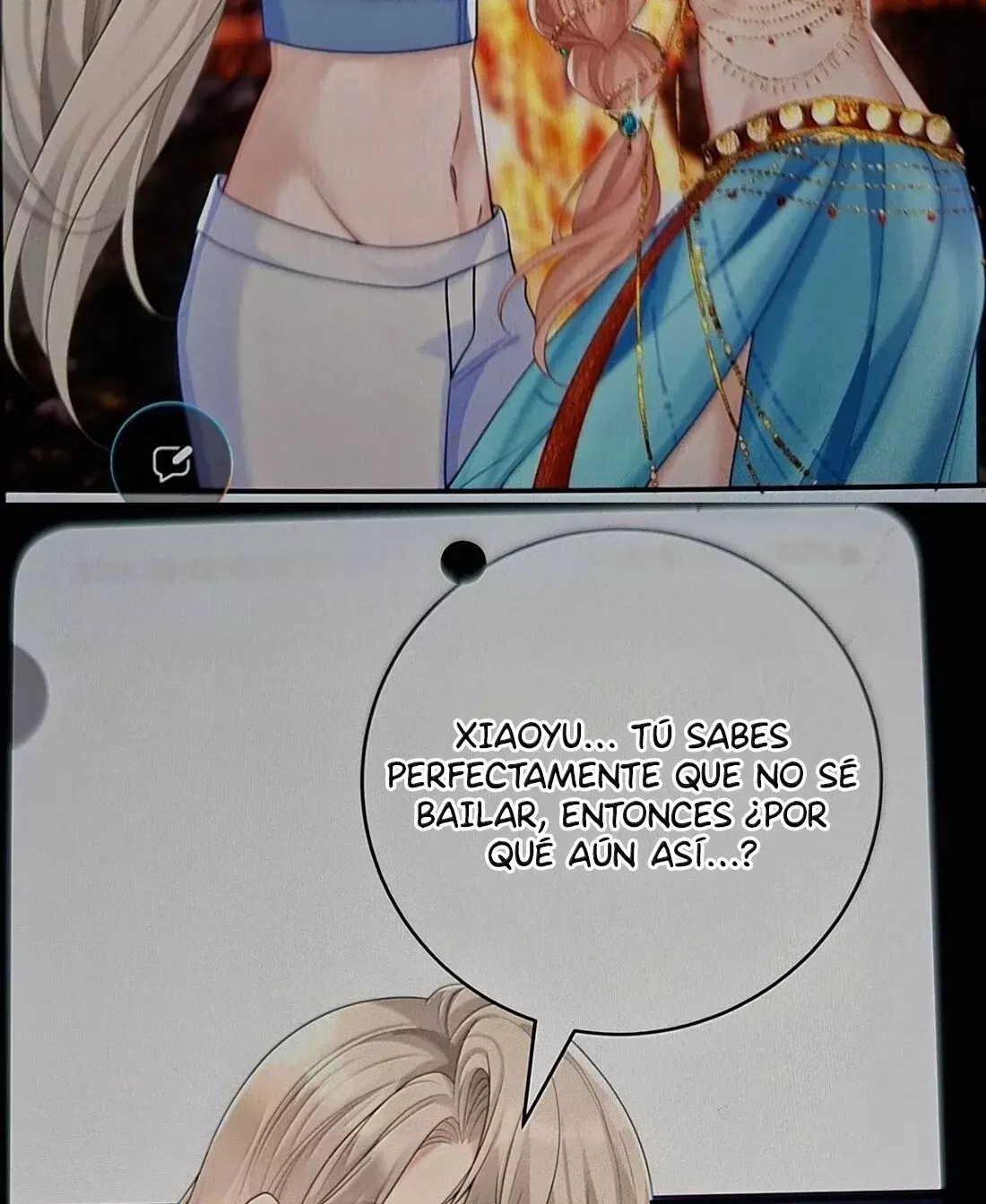 Ella parece estar coqueteando conmigo. Capítulo 95 - Página 45 en español
