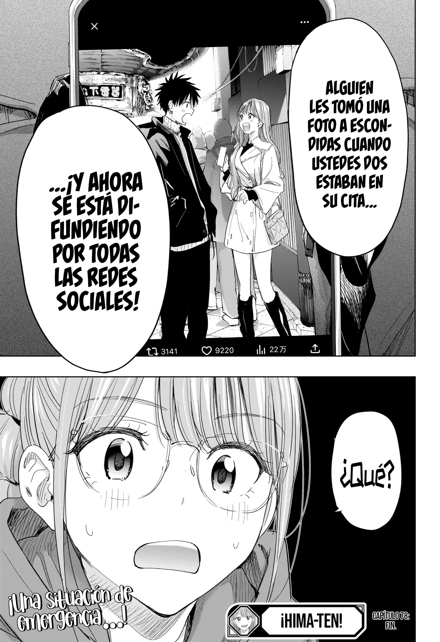 Hima-Ten! Capítulo 78 - Página 22 en español