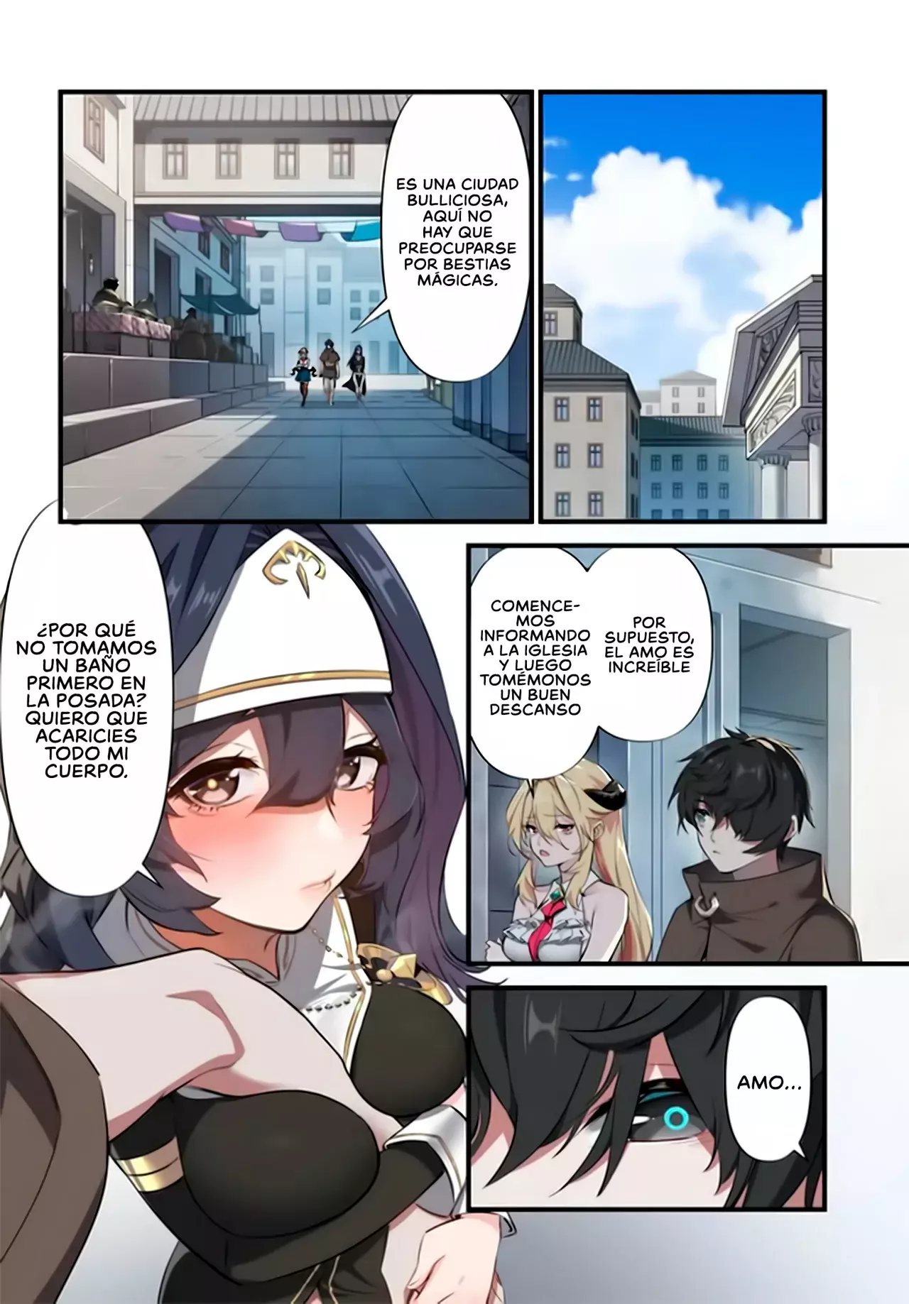 Jashinkankin Harem de Isekai seifuku! Capítulo 3.1 - Página 14 en español