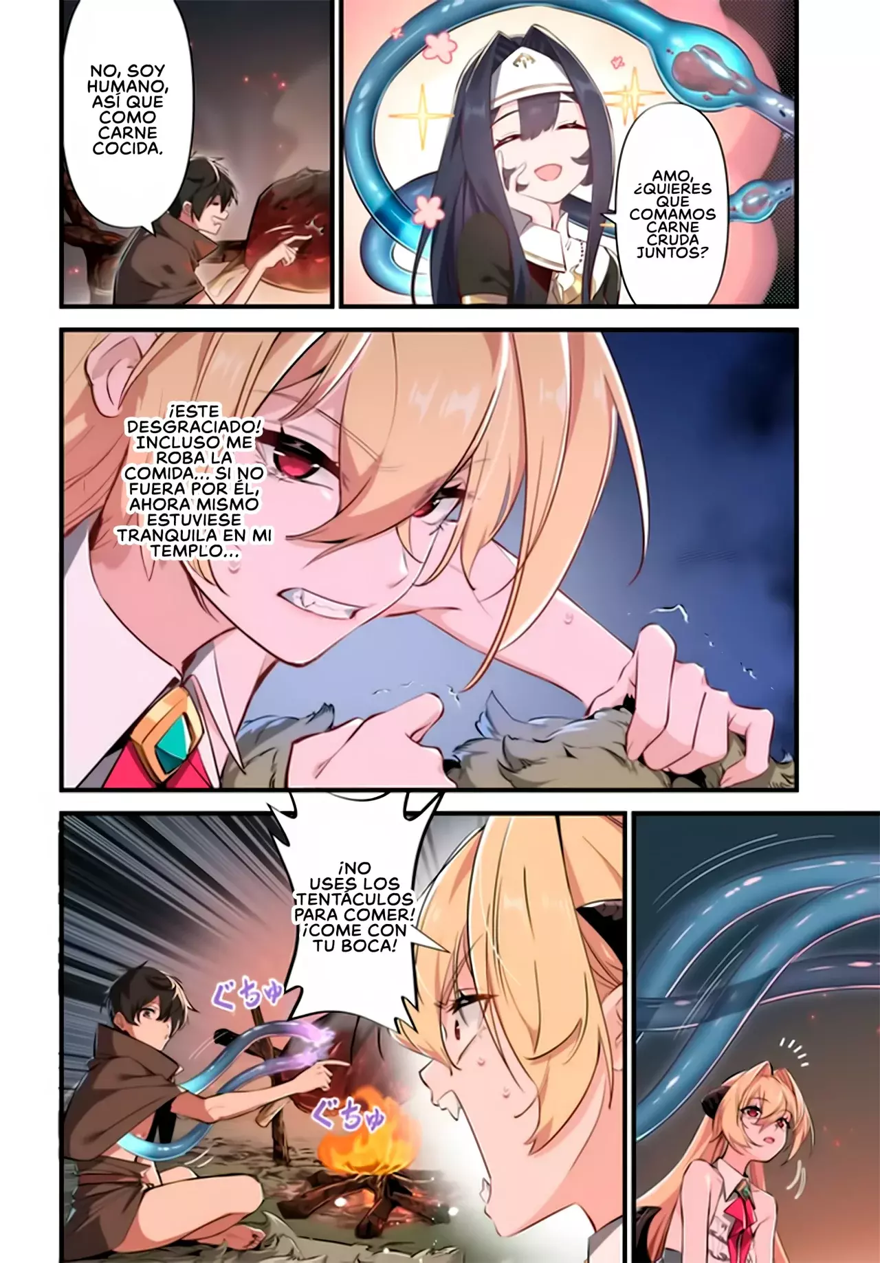 Jashinkankin Harem de Isekai seifuku! Capítulo 3.1 - Página 4 en español