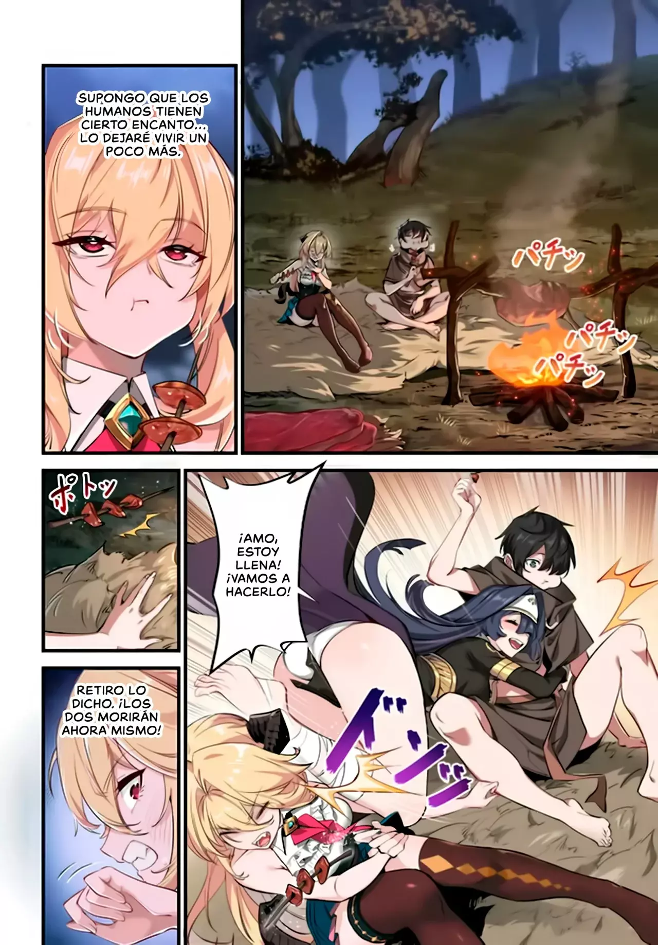 Jashinkankin Harem de Isekai seifuku! Capítulo 3.1 - Página 6 en español