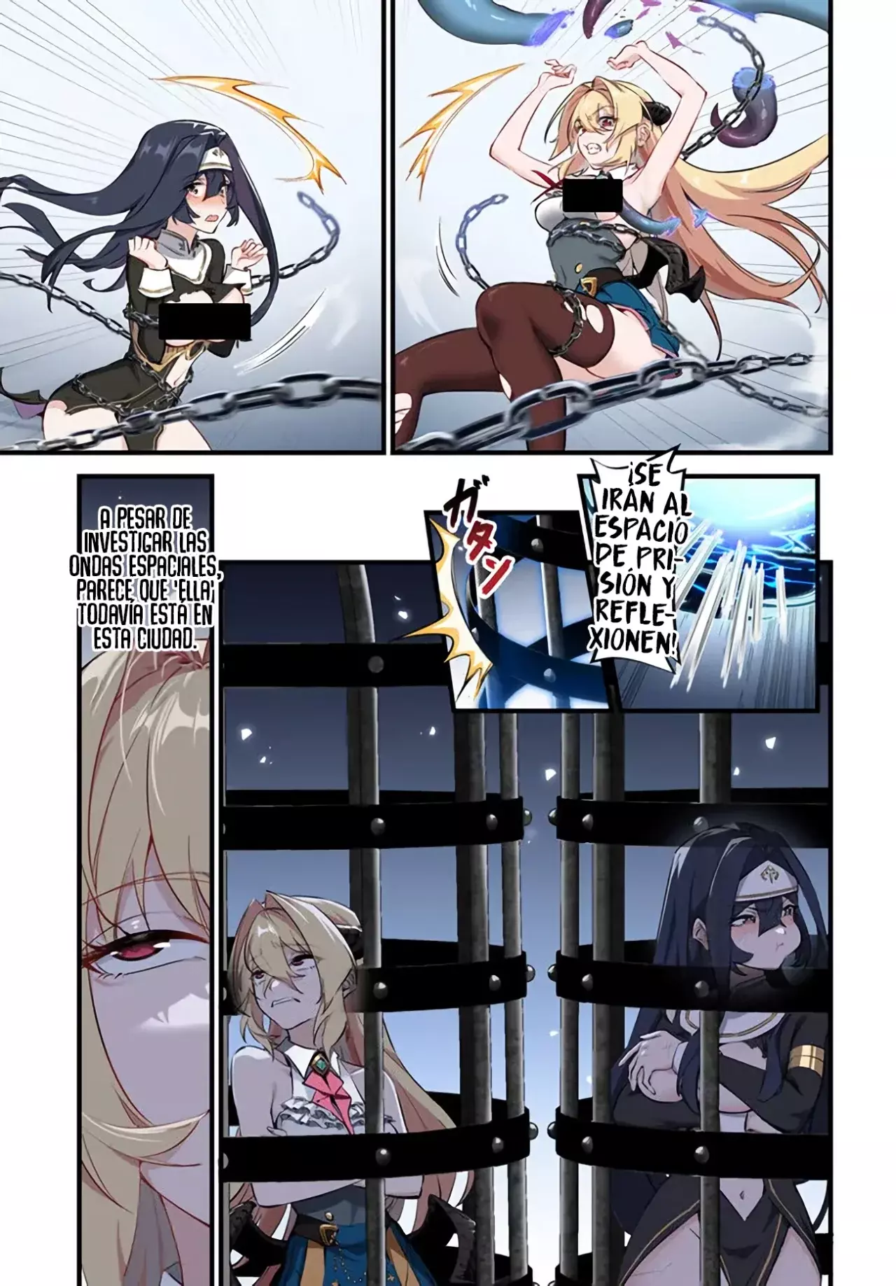 Jashinkankin Harem de Isekai seifuku! Capítulo 3.2 - Página 13 en español
