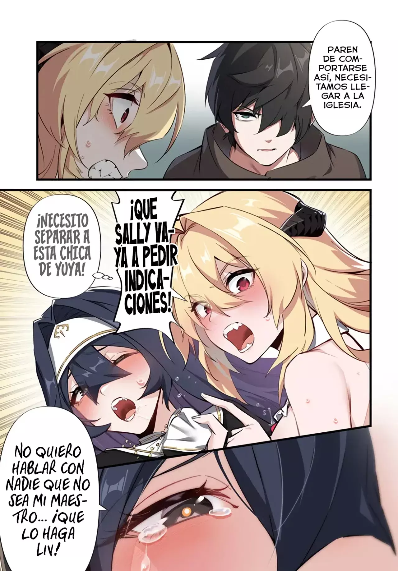Jashinkankin Harem de Isekai seifuku! Capítulo 3.2 - Página 3 en español