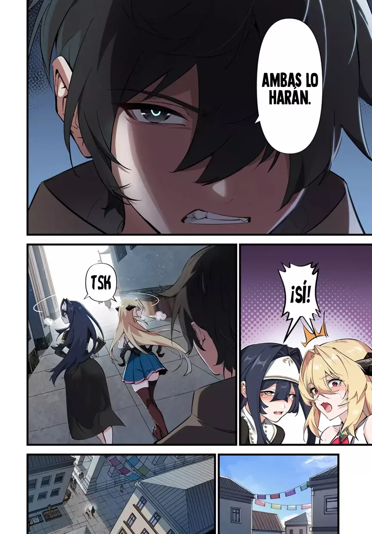 Jashinkankin Harem de Isekai seifuku! Capítulo 3.2 - Página 4 en español