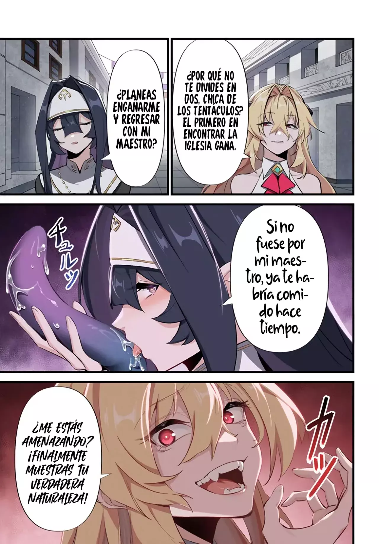 Jashinkankin Harem de Isekai seifuku! Capítulo 3.2 - Página 5 en español