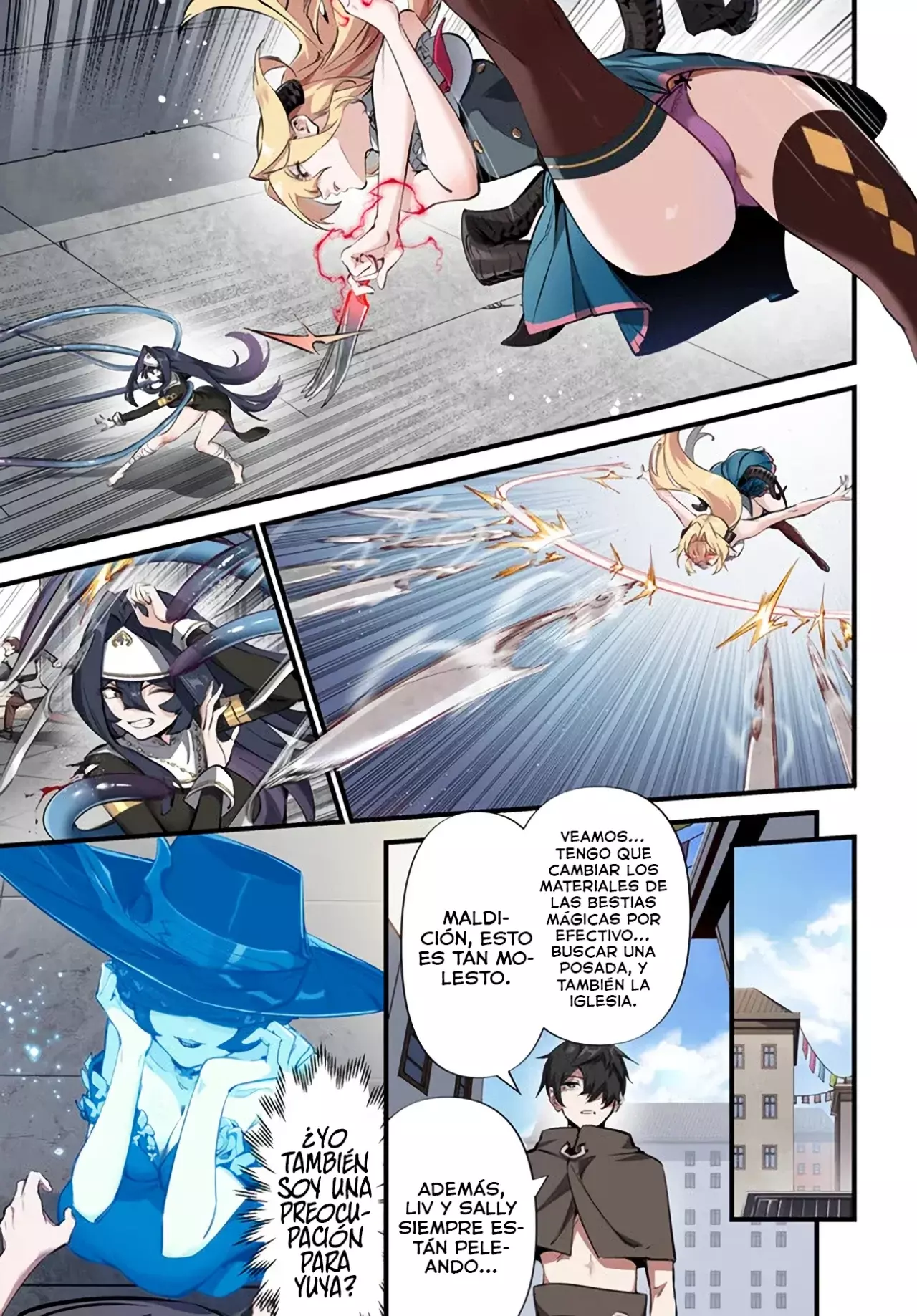Jashinkankin Harem de Isekai seifuku! Capítulo 3.2 - Página 7 en español
