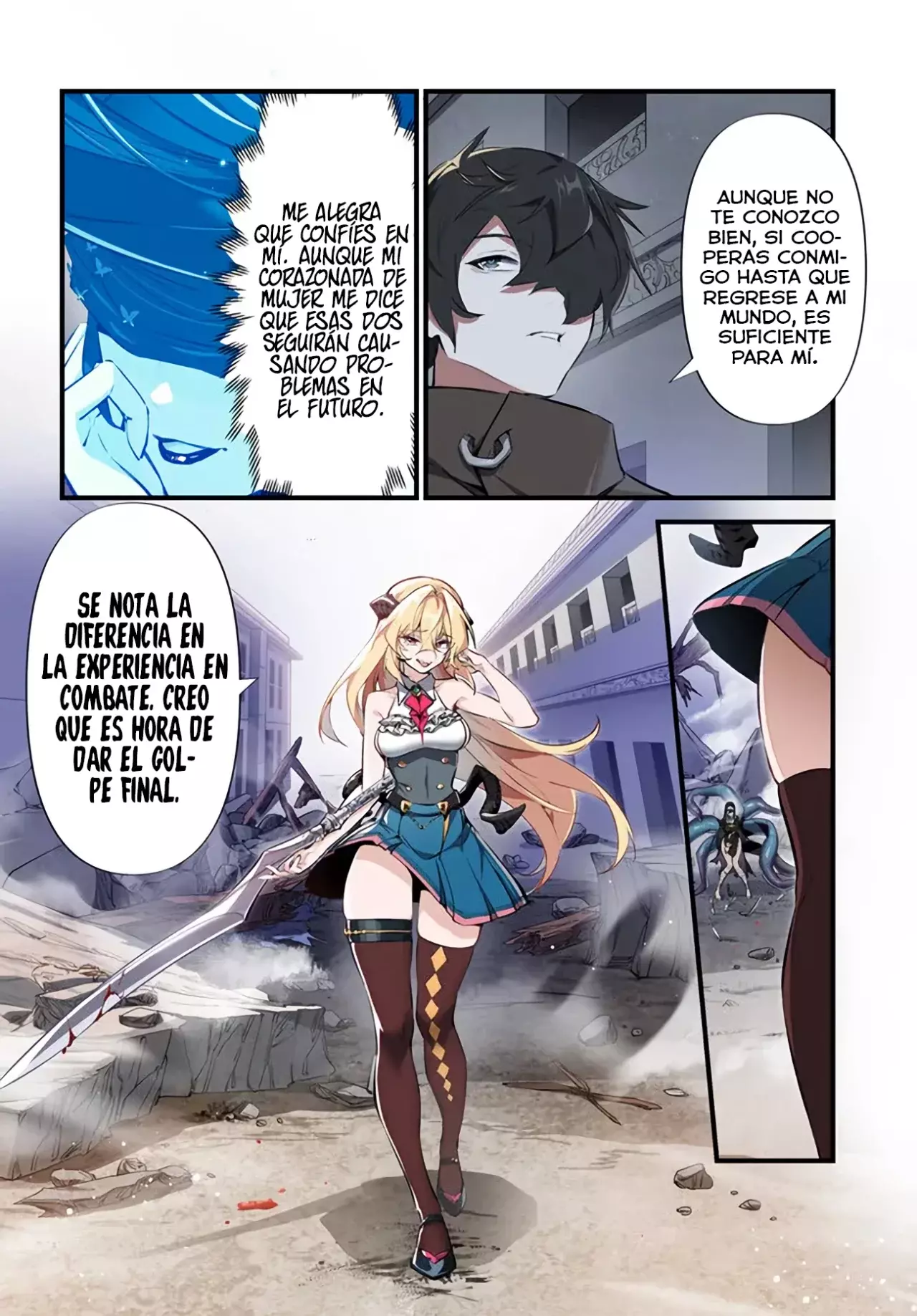Jashinkankin Harem de Isekai seifuku! Capítulo 3.2 - Página 8 en español
