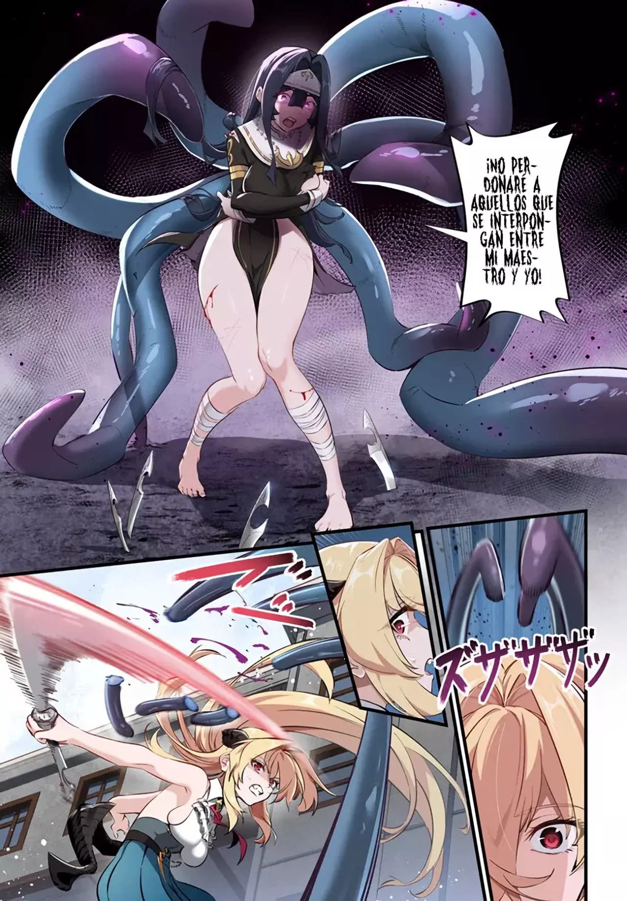 Jashinkankin Harem de Isekai seifuku! Capítulo 3.2 - Página 9 en español
