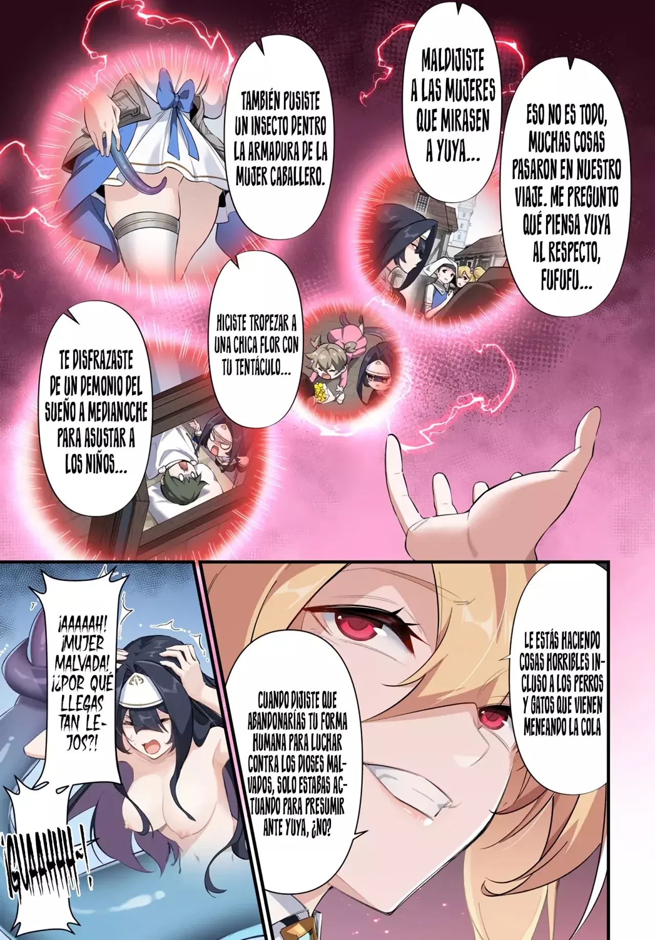Jashinkankin Harem de Isekai seifuku! Capítulo 6.1 - Página 8 en español