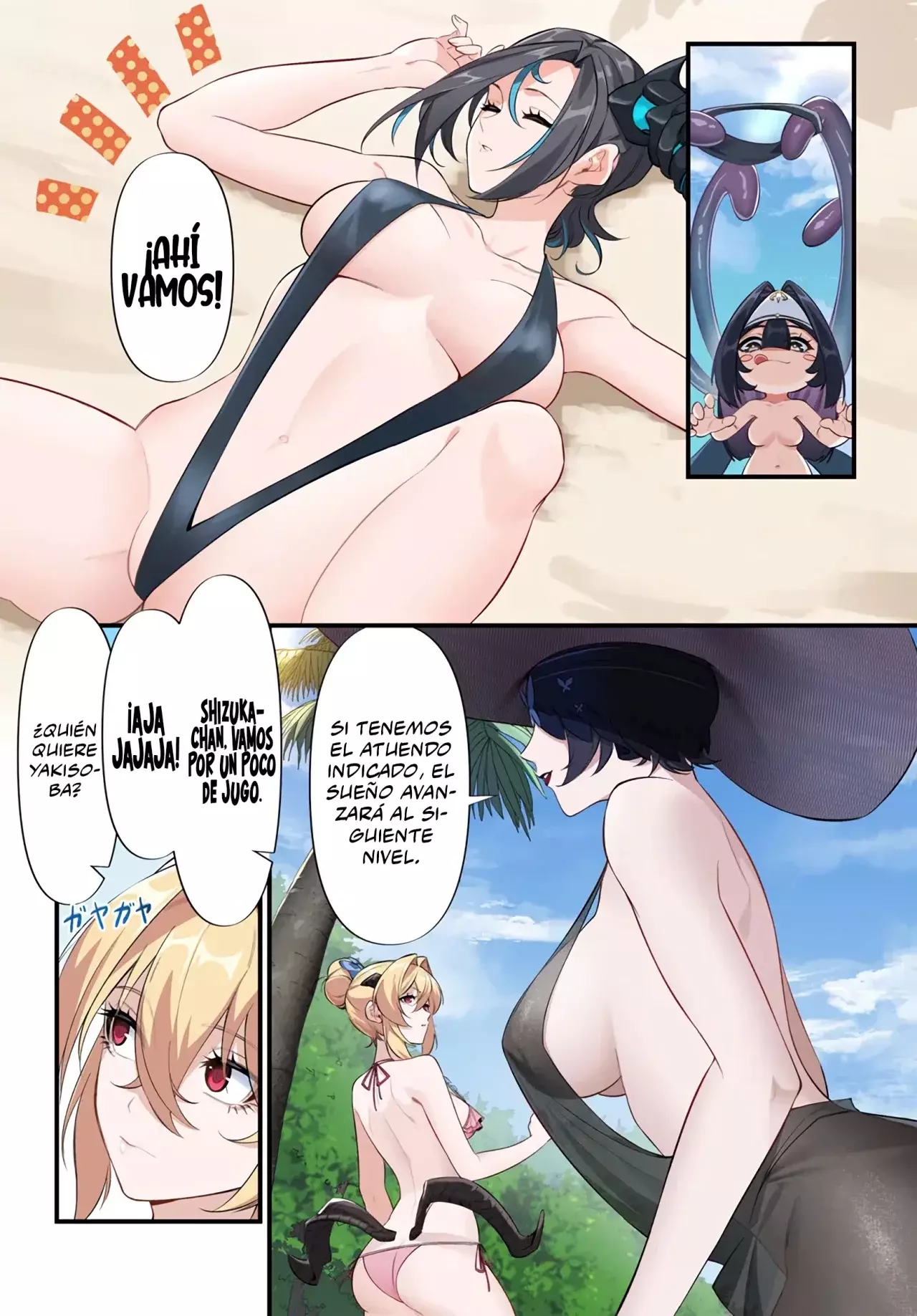 Jashinkankin Harem de Isekai seifuku! Capítulo 6.2 - Página 11 en español