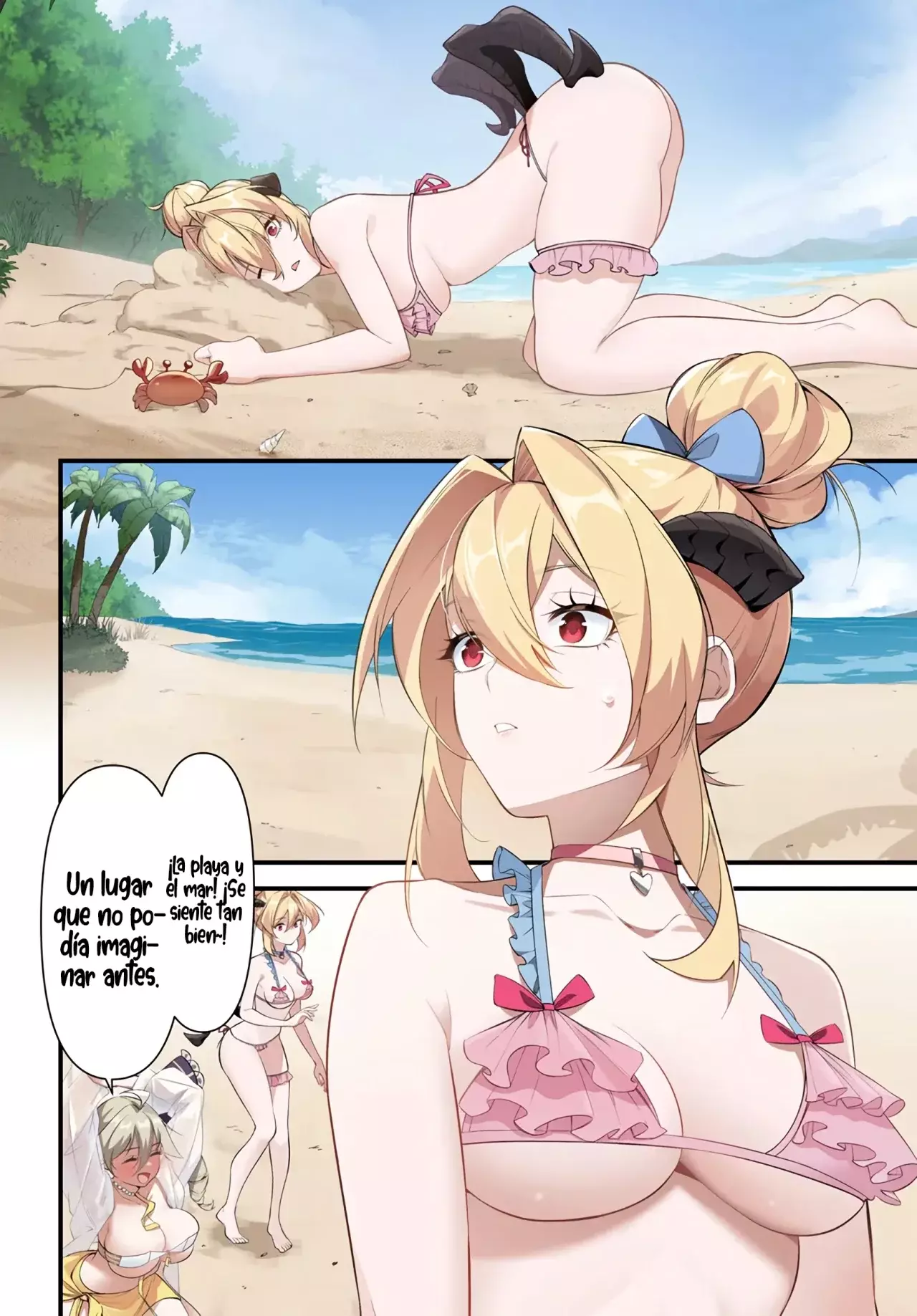 Jashinkankin Harem de Isekai seifuku! Capítulo 6.2 - Página 7 en español